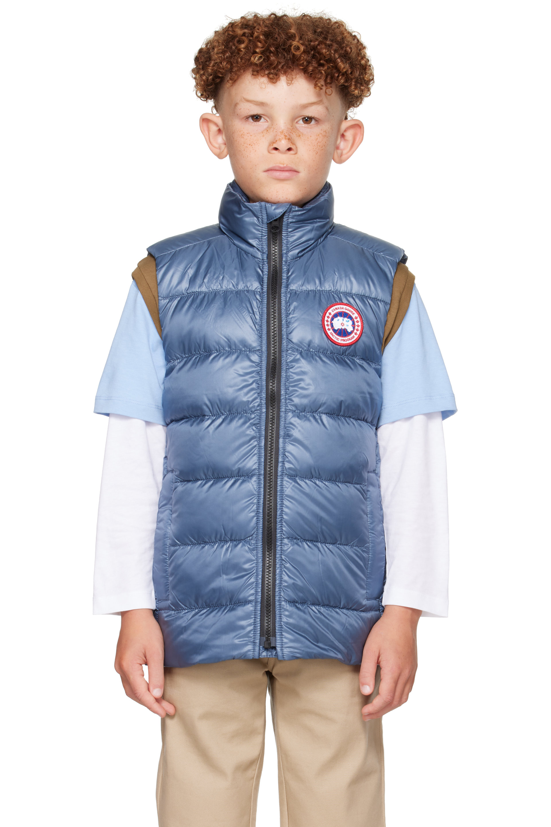 Canada Goose Kids - Big Kids Blue Crofton Down Vest