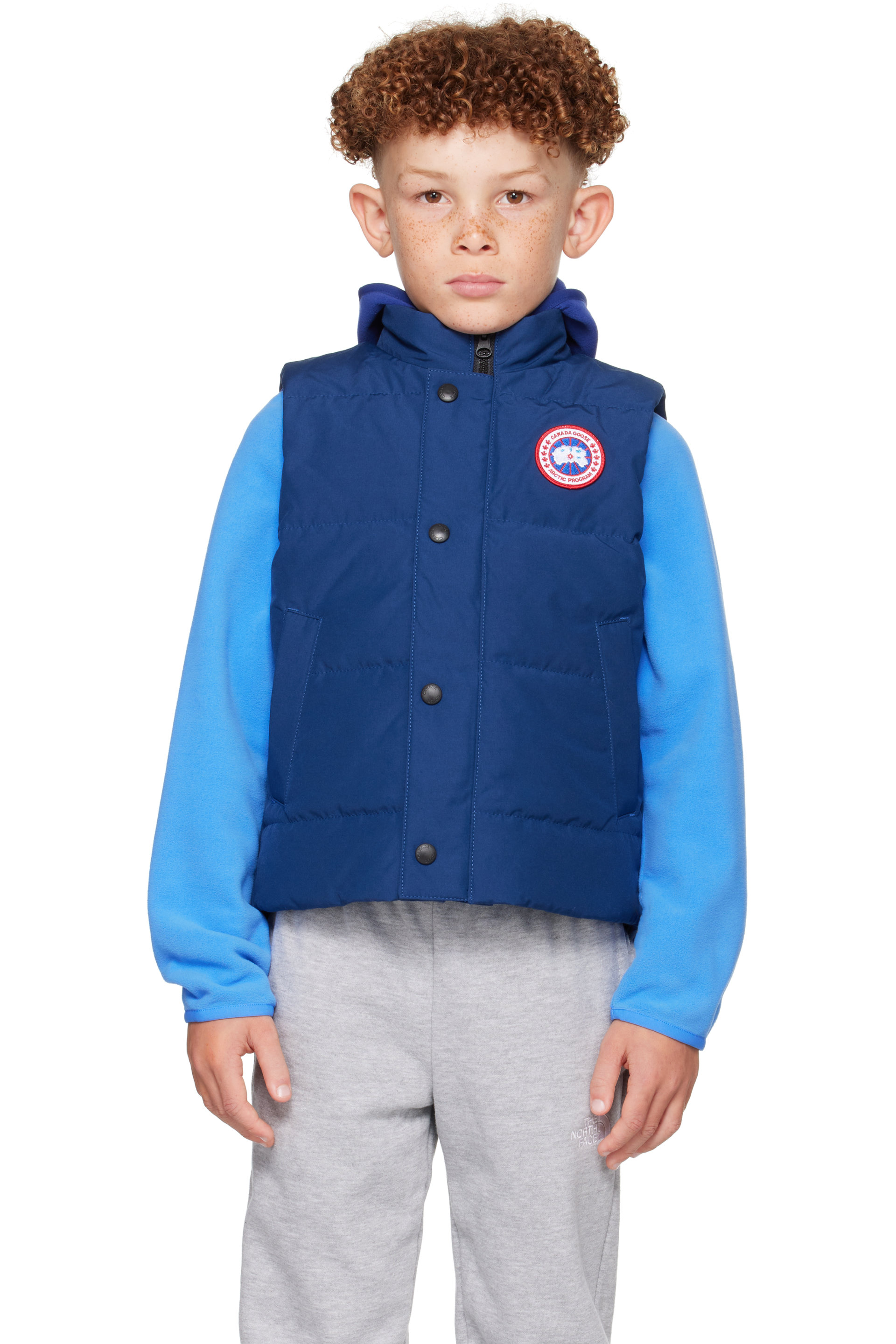 Canada Goose Kids - Little Kids Navy Vanier Down Vest