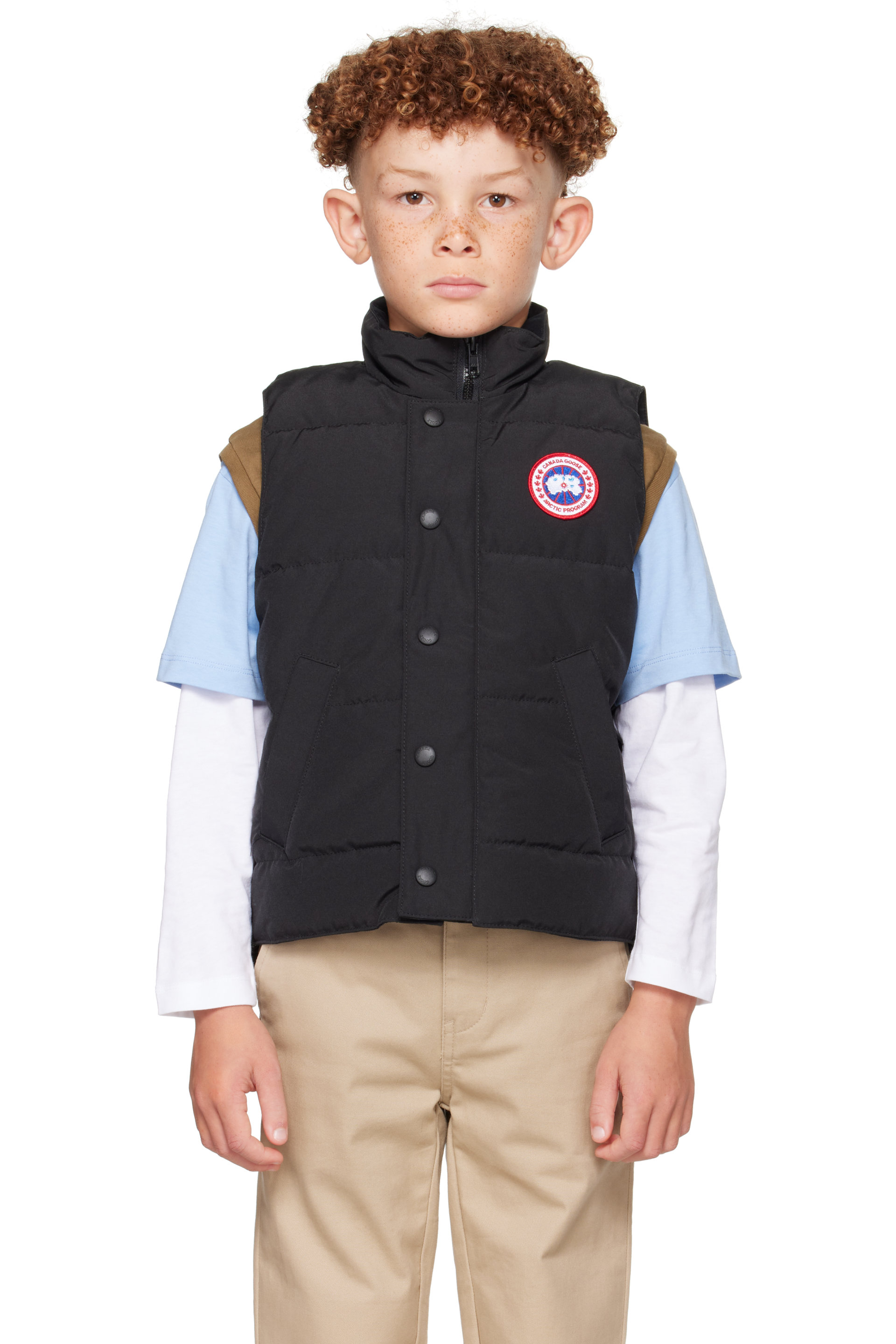 Canada Goose Kids - Big Kids Black Vanier Down Vest