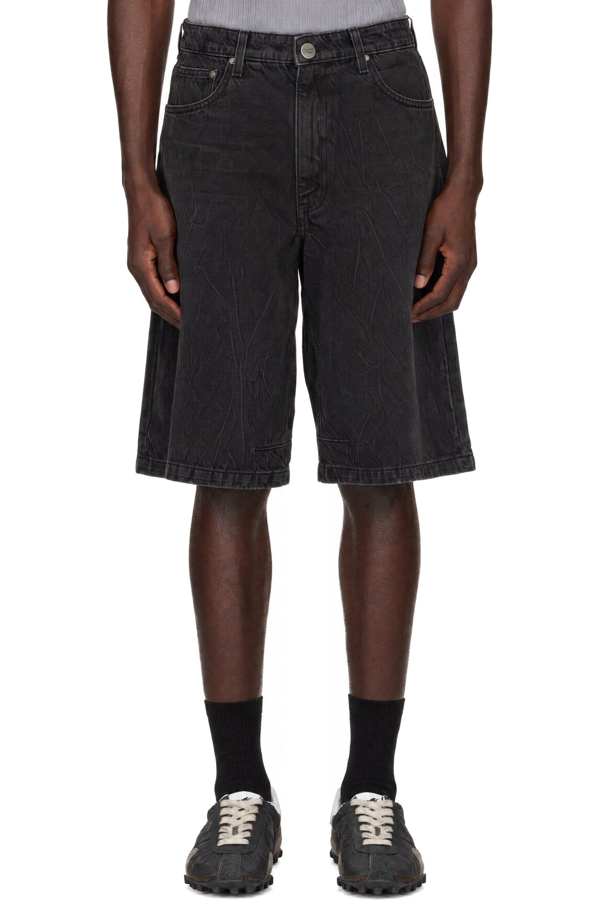 Han Kjobenhavn - Black Denim Jorts Shorts