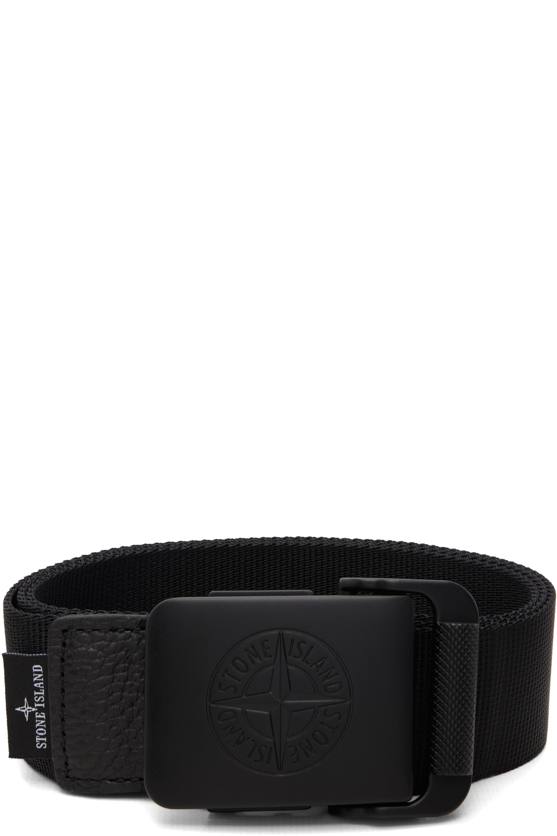 Stone Island - Ceinture en sangle 9300001 noire en nylon