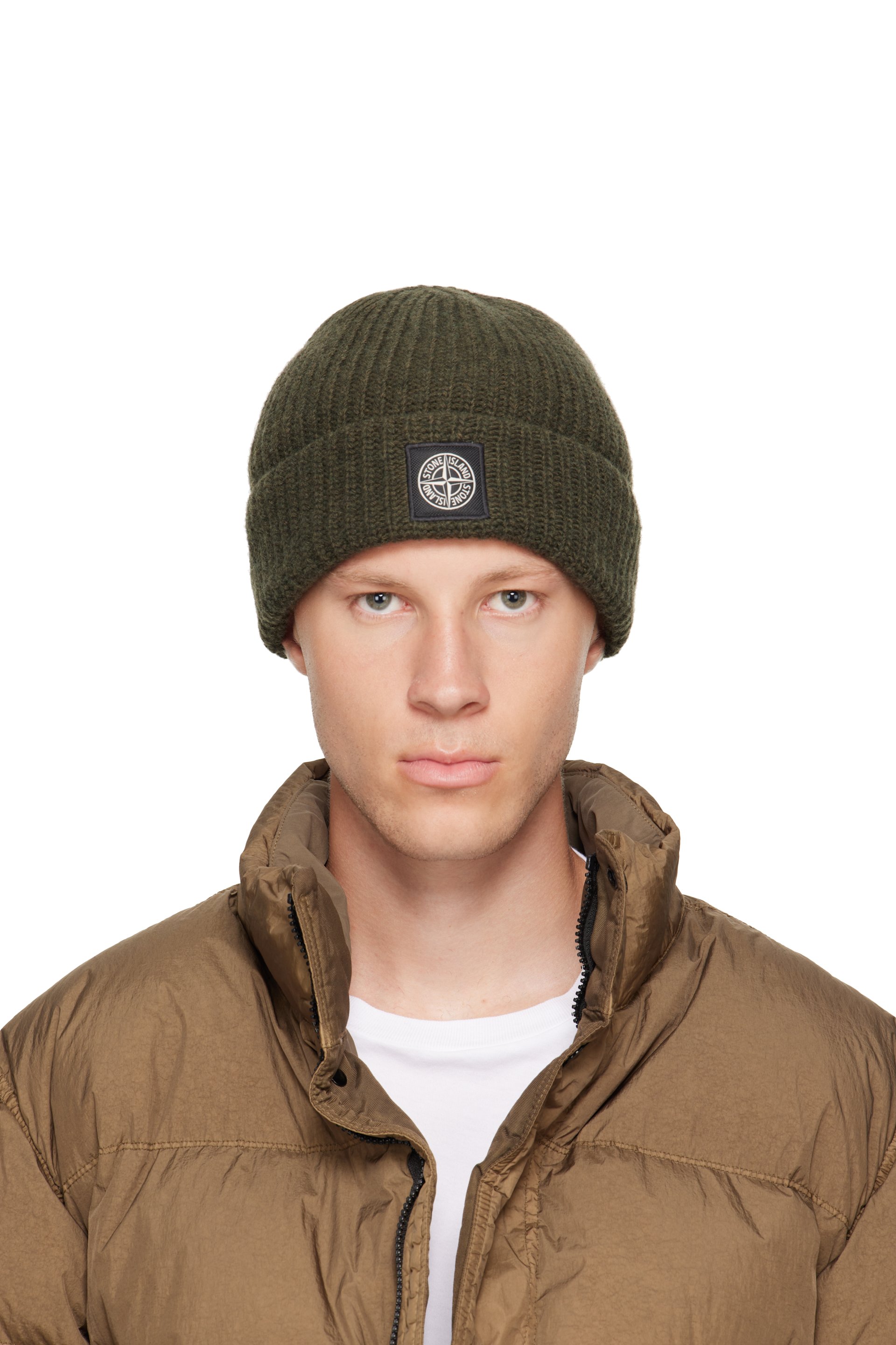 Stone Island - Green N100012 Light RWS Geelong Wool Beanie