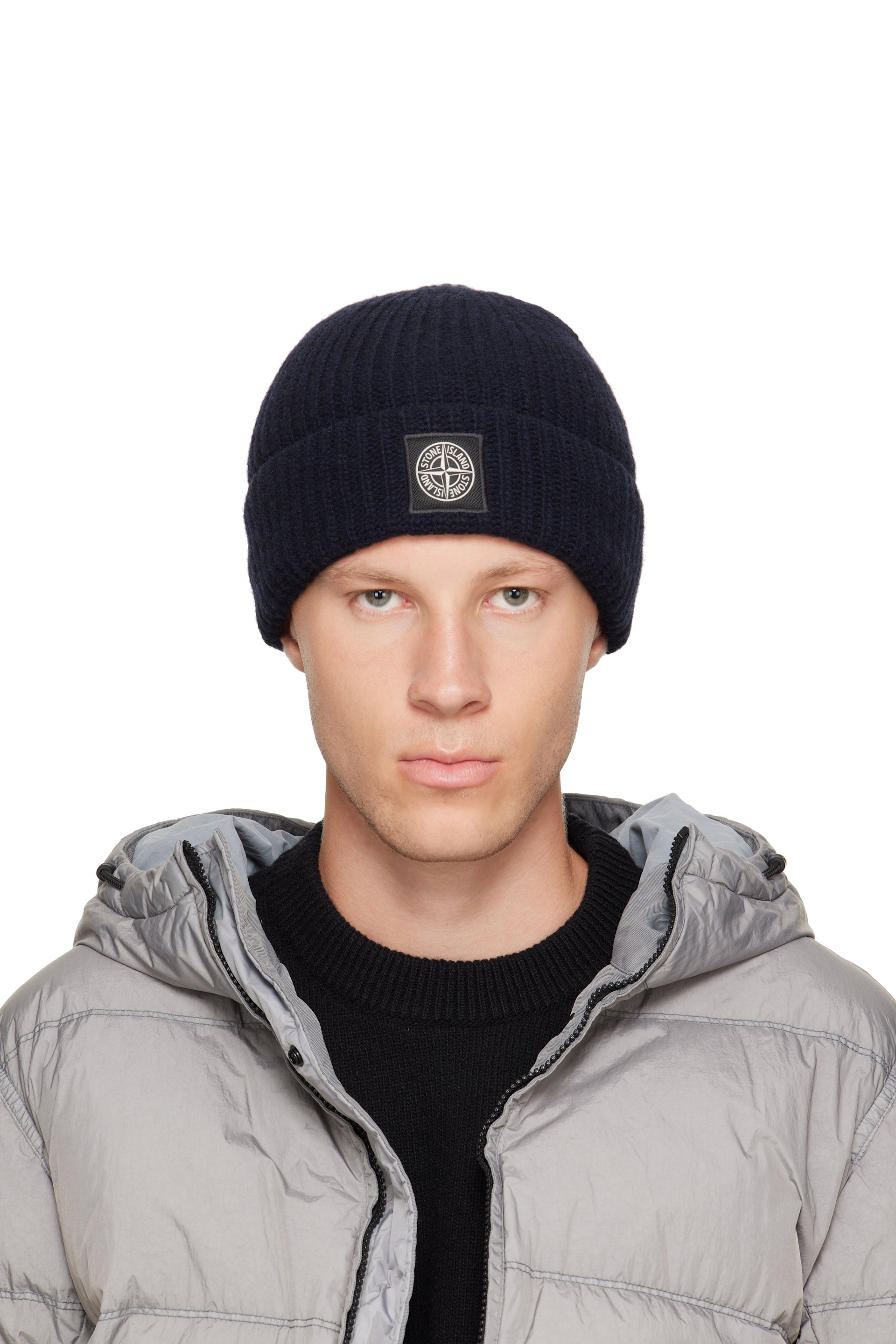 Stone Island - Navy N100012 Light RWS Geelong Wool Beanie