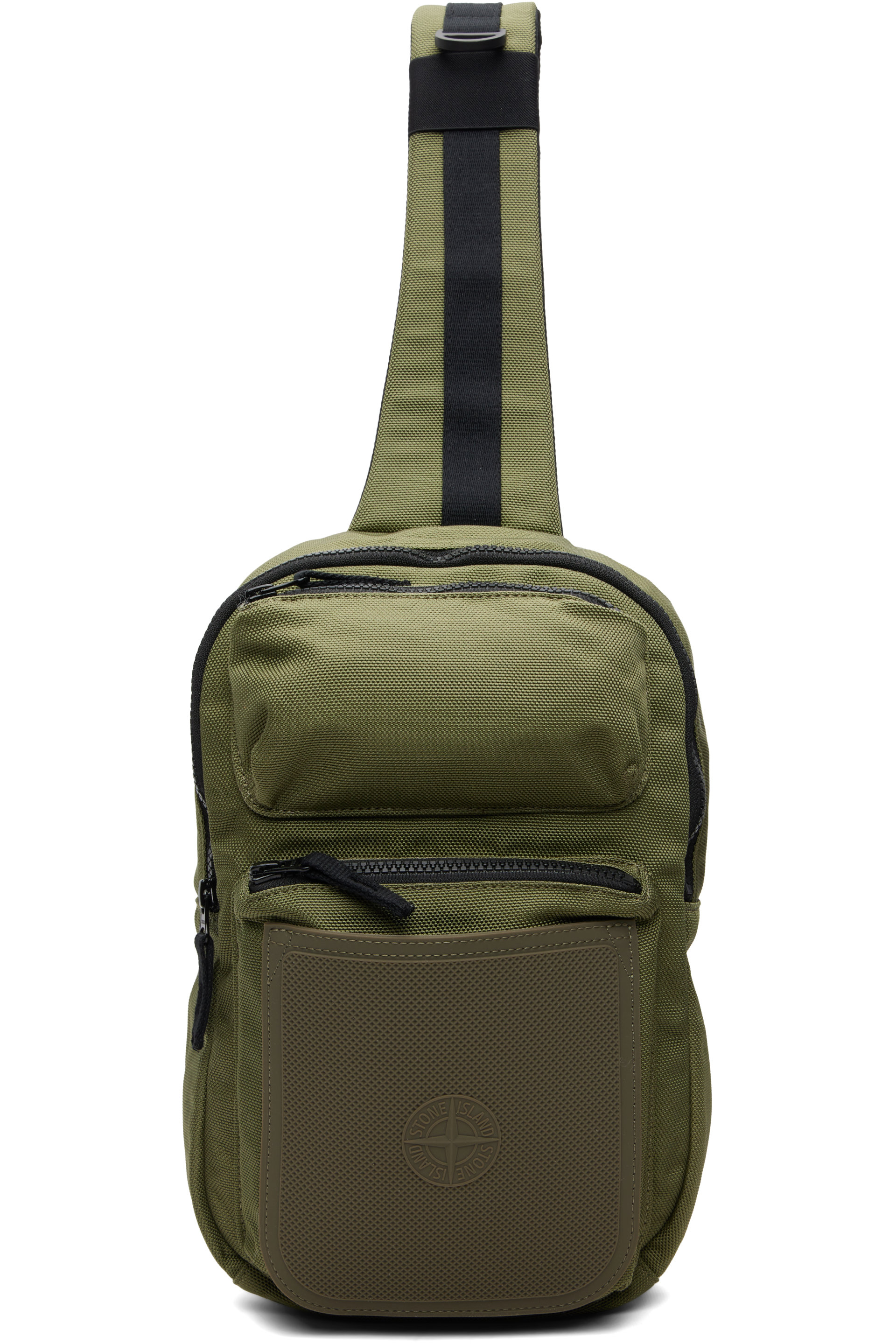 Stone Island - Khaki 9200005 Nylon Panama Bag