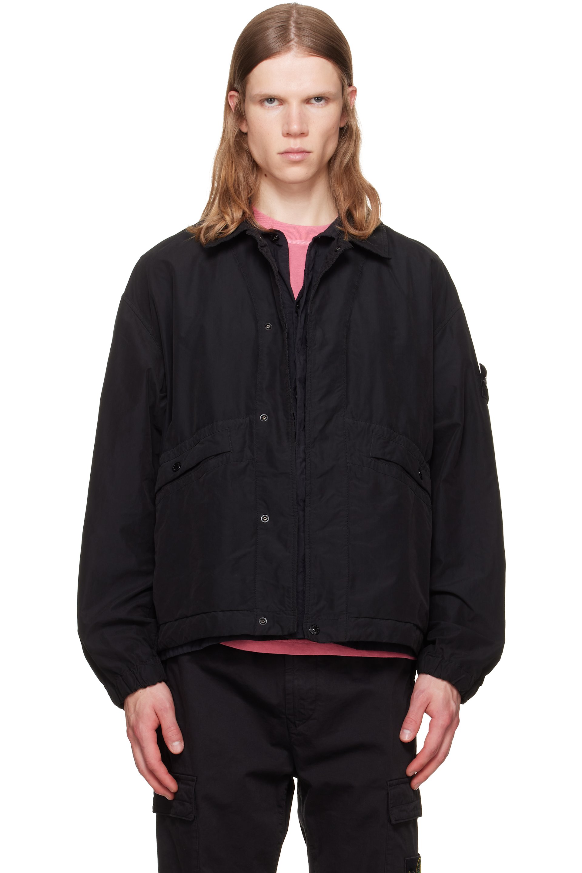 Stone Island - Blouson léger David-TC noir