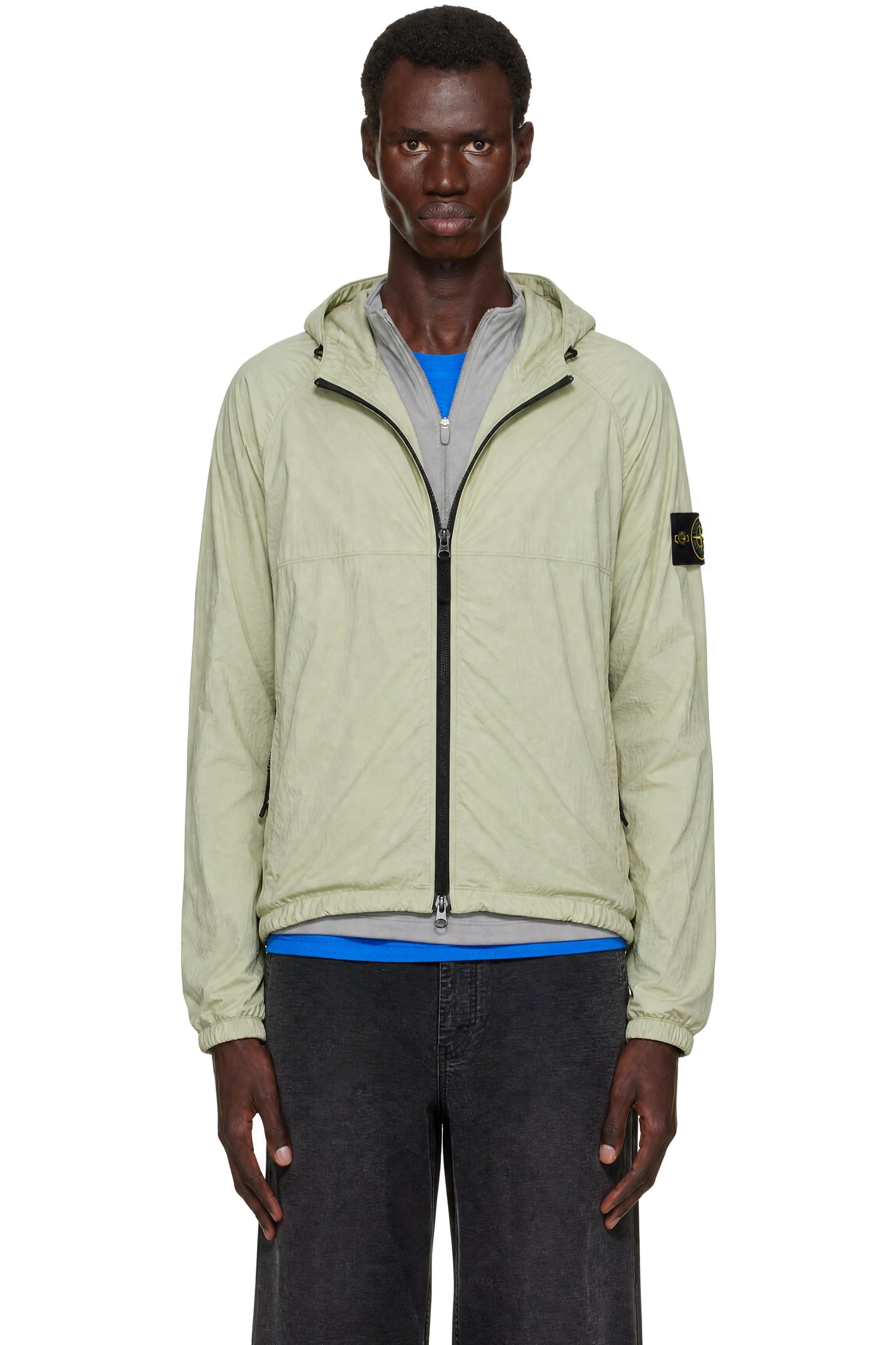 Stone Island - Beige Q100020 Ultralight Nylon Stretch-TC Jacket