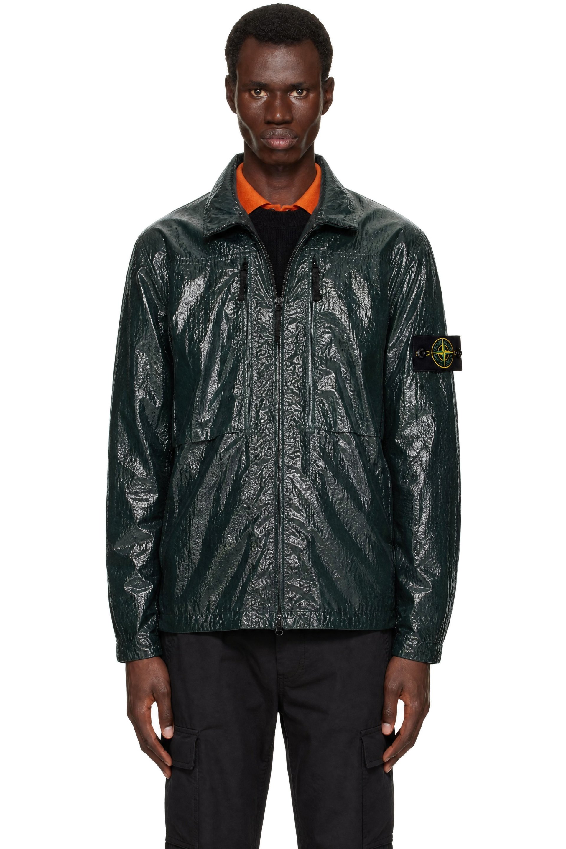 Stone Island - Green 1200031 Nylon Lucido Jacket