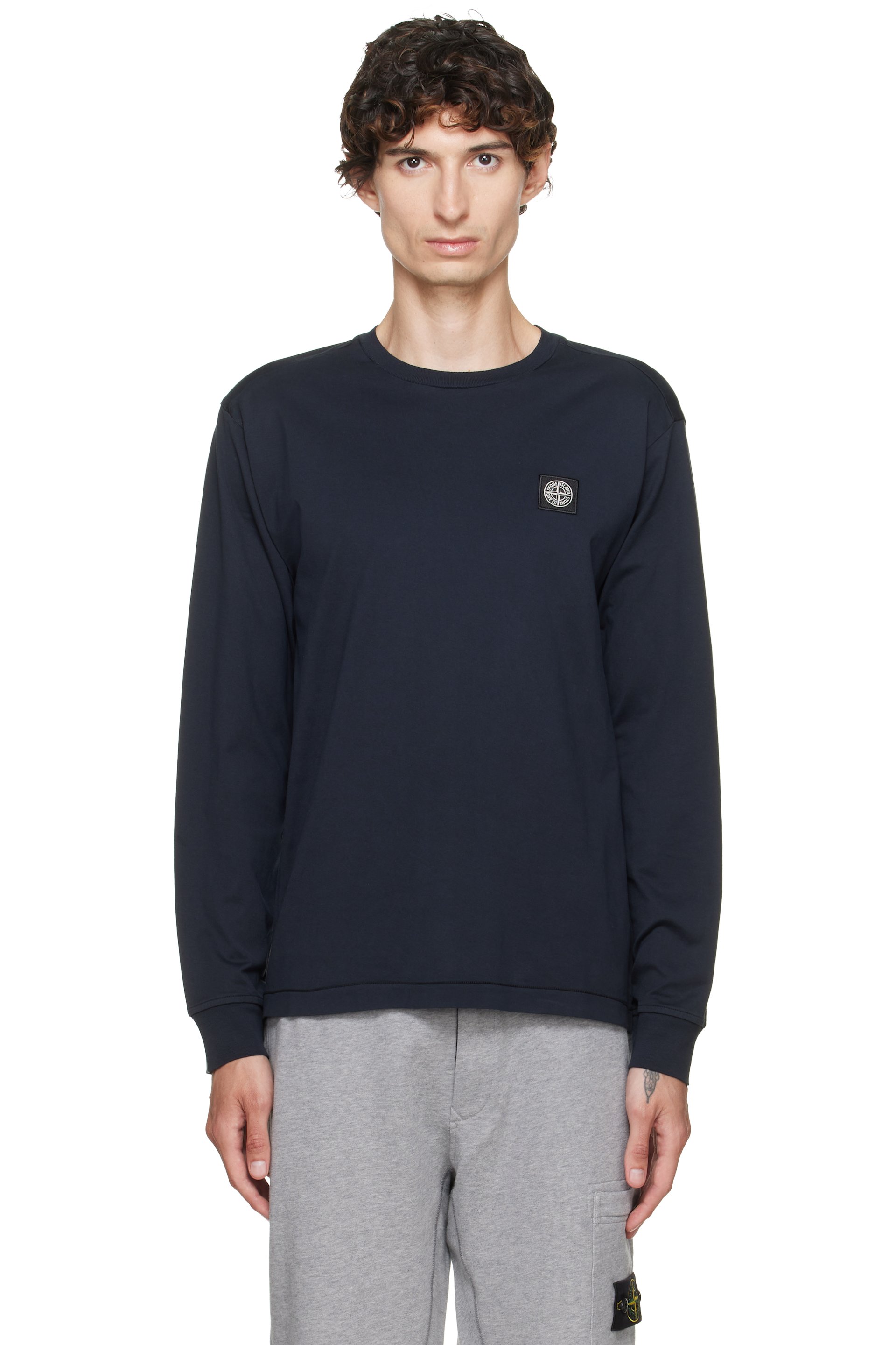 Stone Island - Navy 2100031 60/2 Cotton Jersey T-shirt