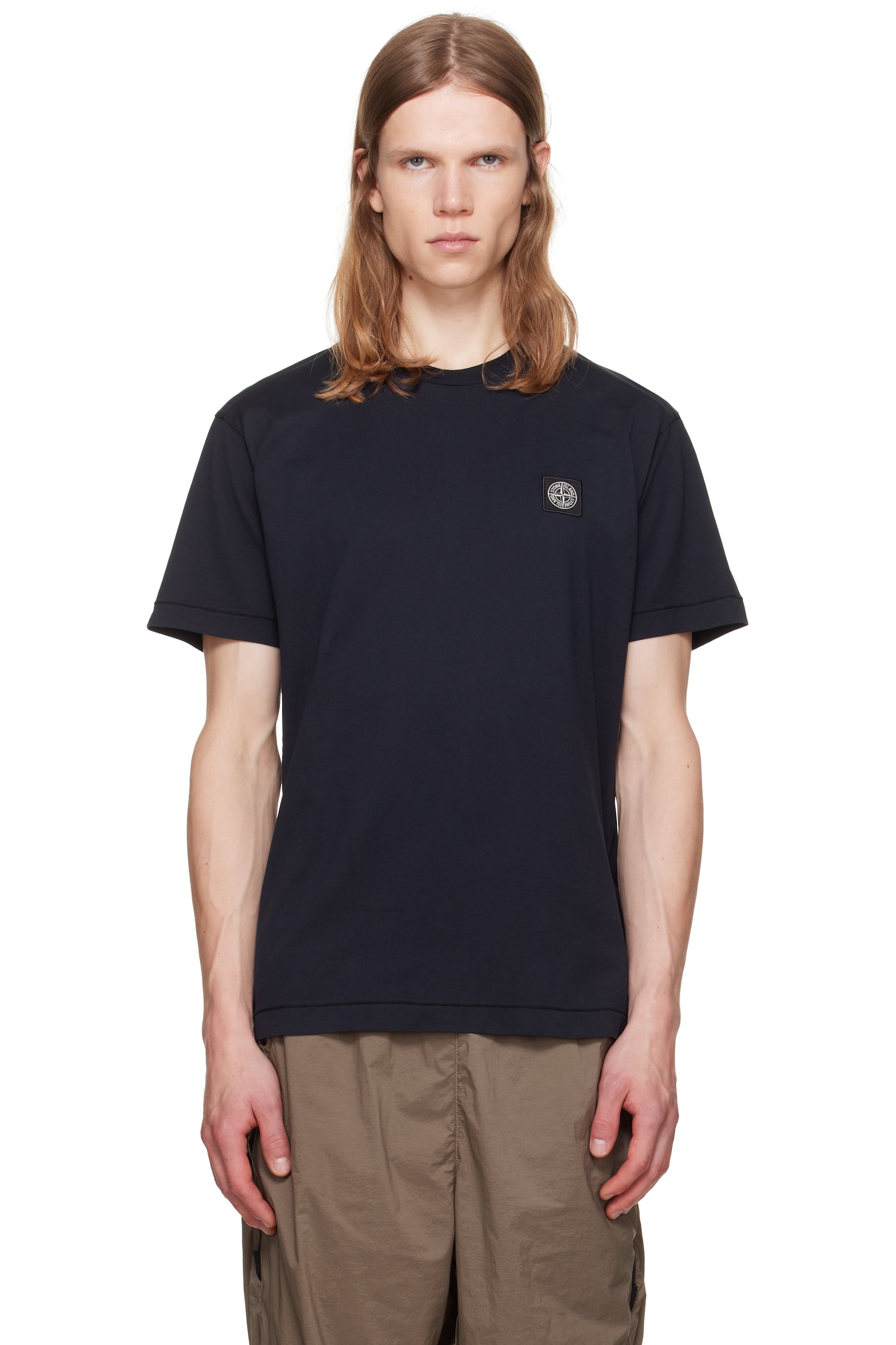Stone Island - Navy 2100027 60/2 Cotton Jersey T-shirt