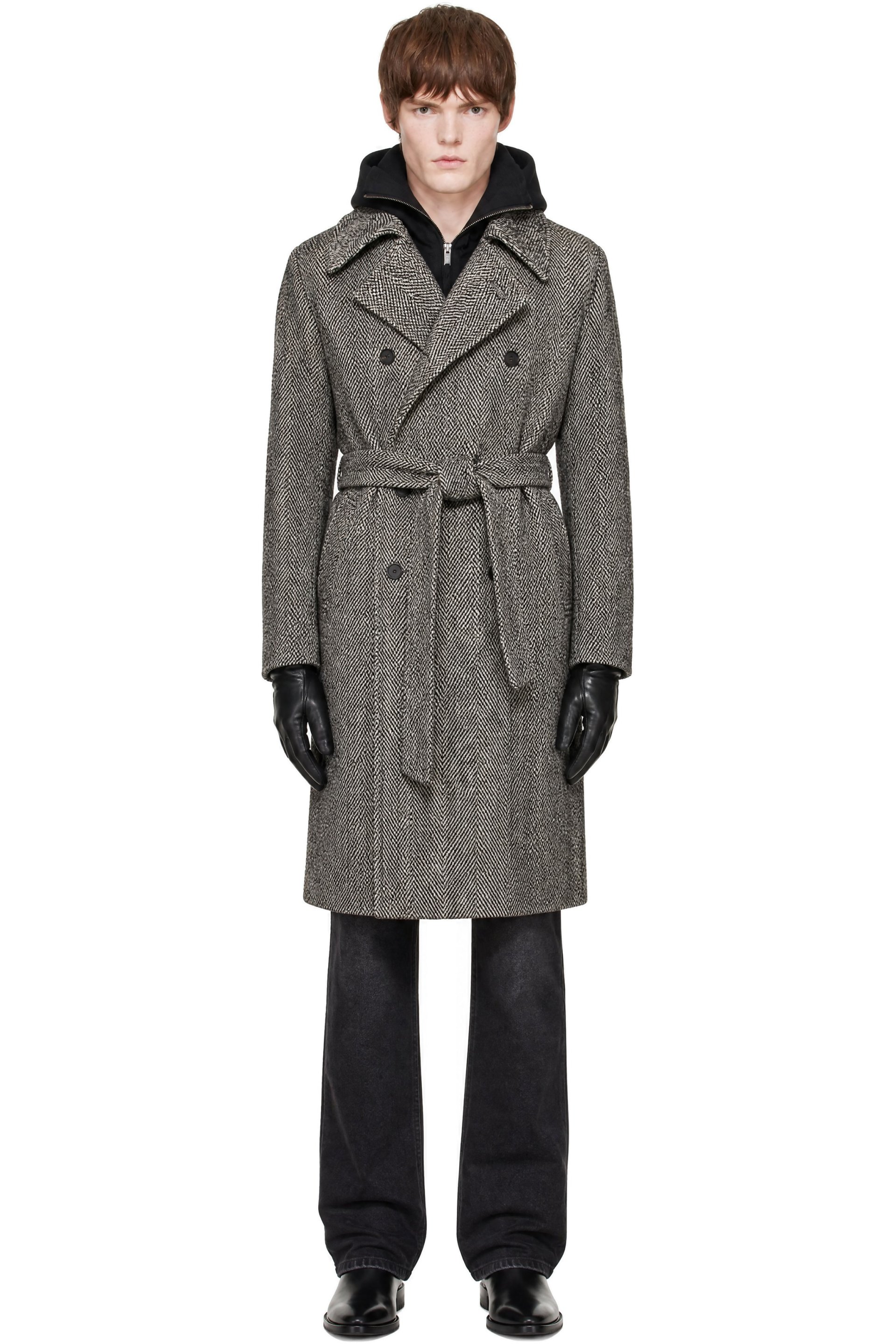 EGONlab - Gray Structured Coat
