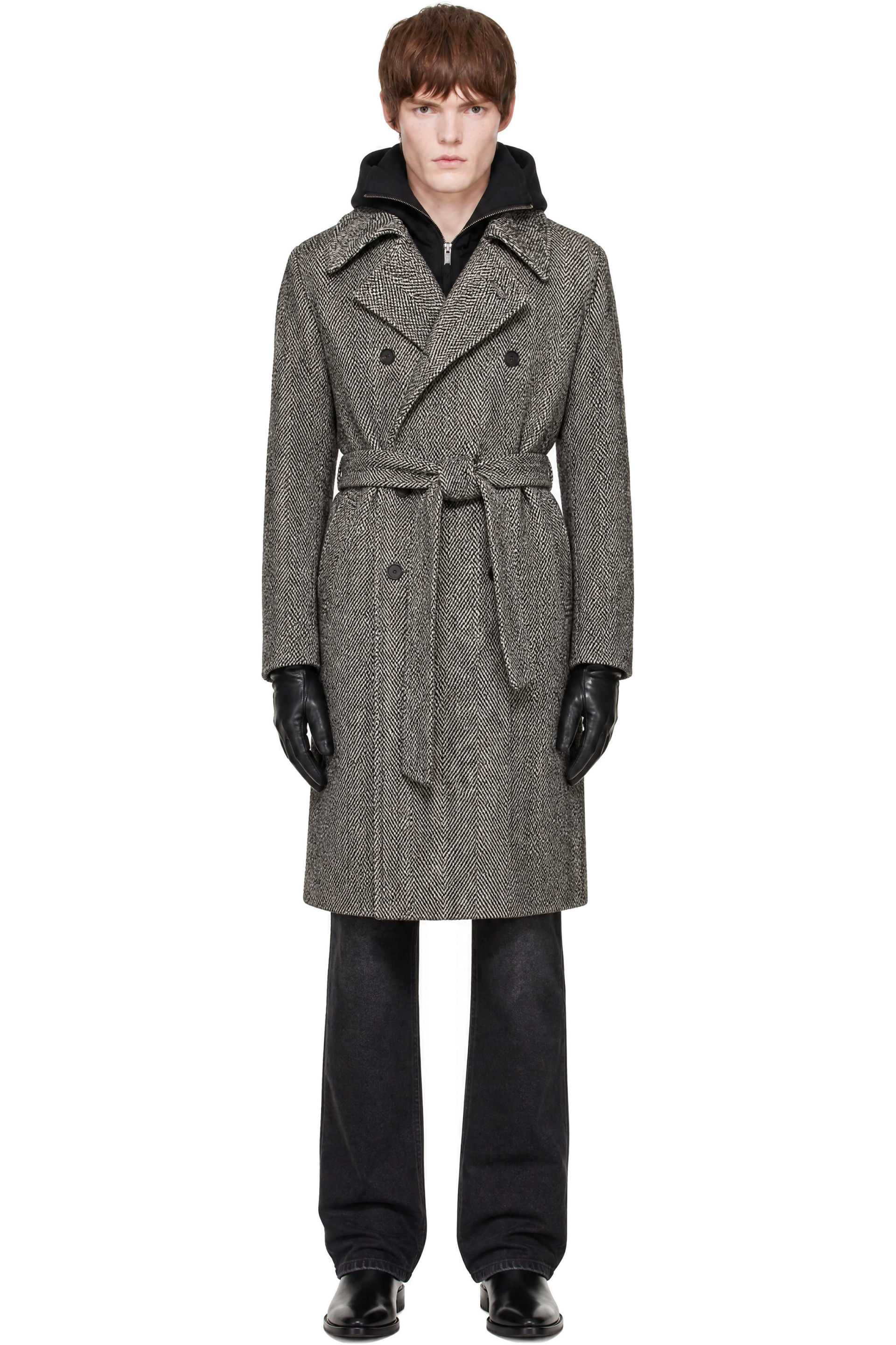 EGONlab - Gray Structured Coat