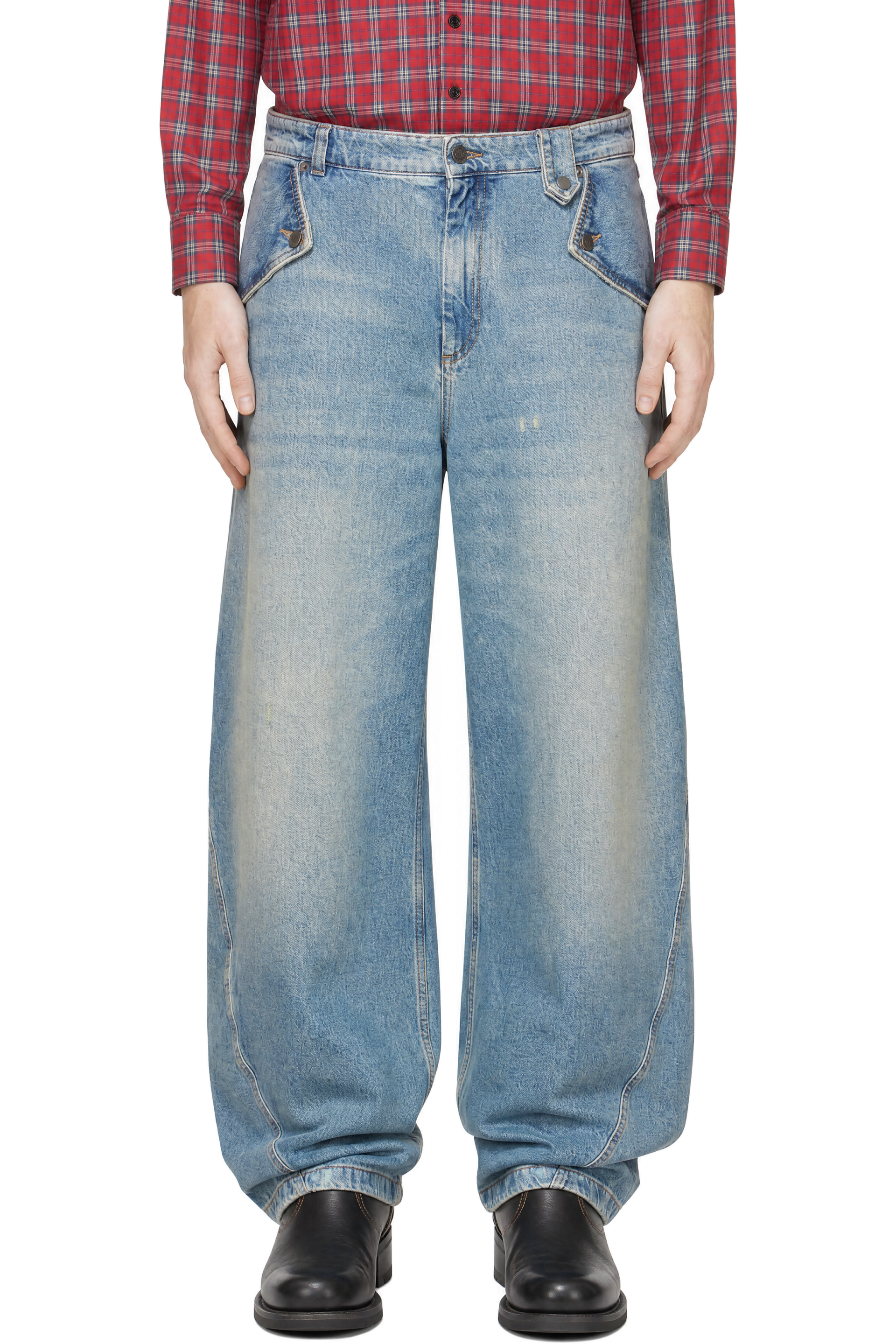 EGONlab - Blue Baggy Jeans