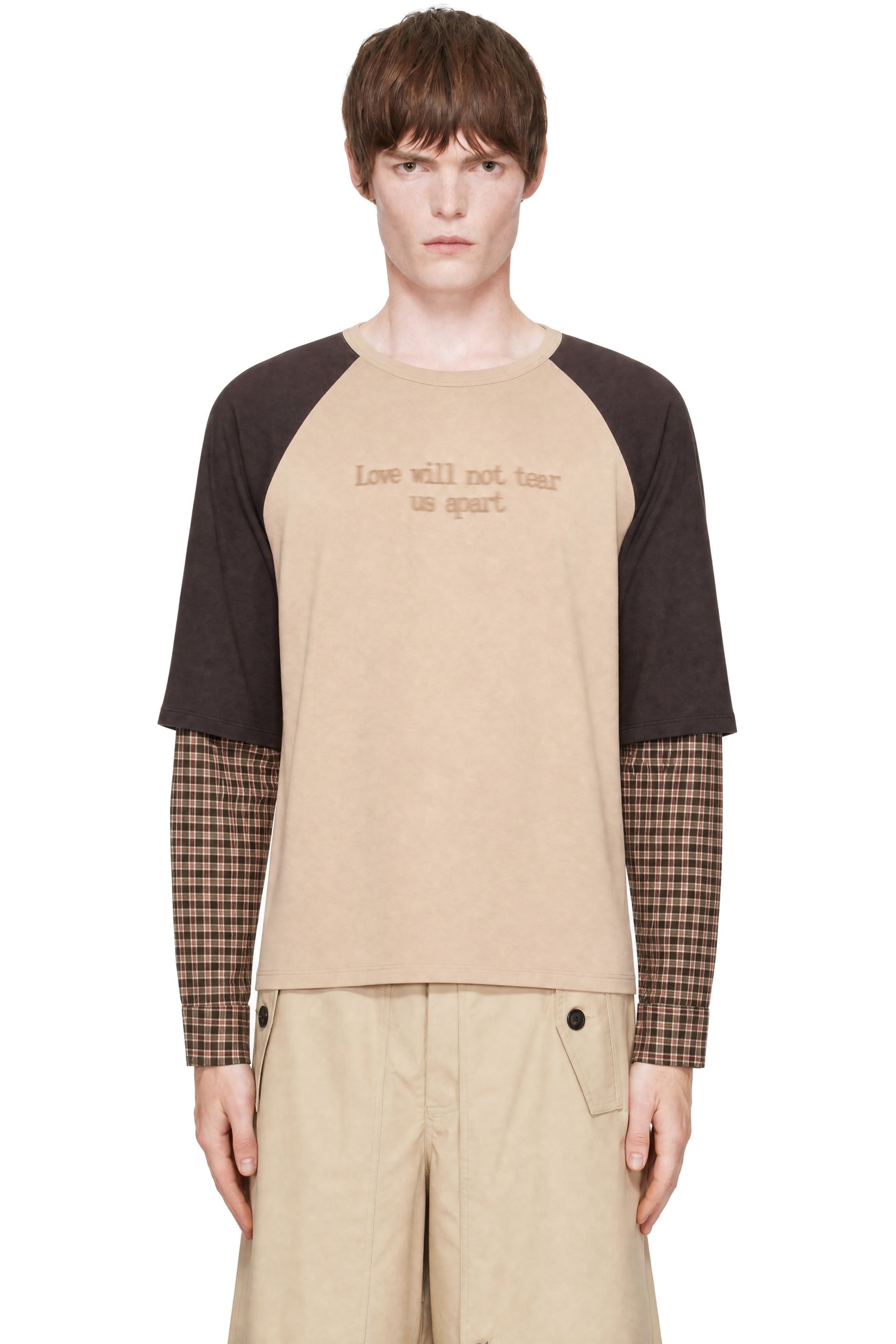 EGONlab - Brown Tinder x Safe Place Edition 'Love' T-shirt