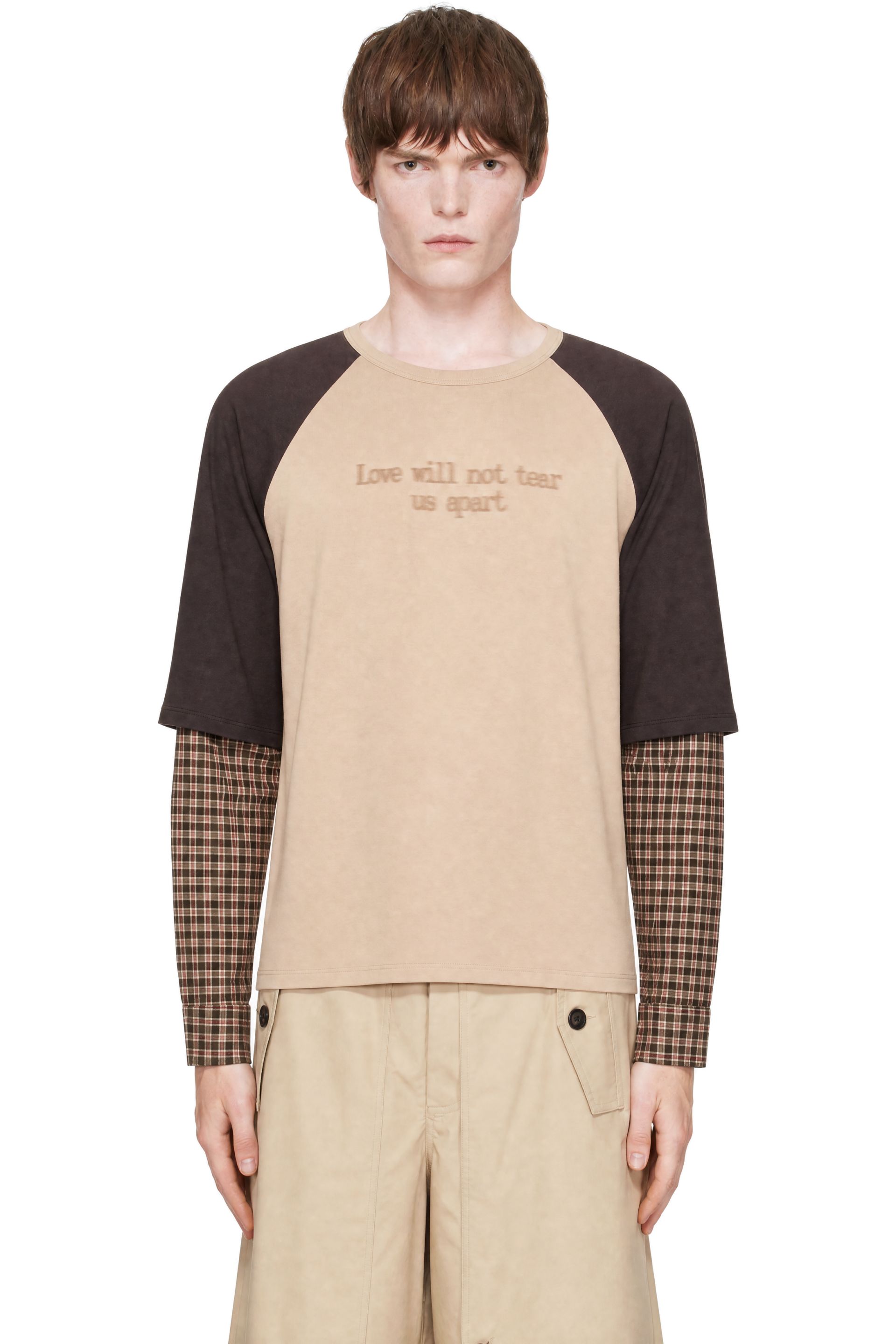 EGONlab - Brown Tinder x Safe Place Edition 'Love' T-shirt