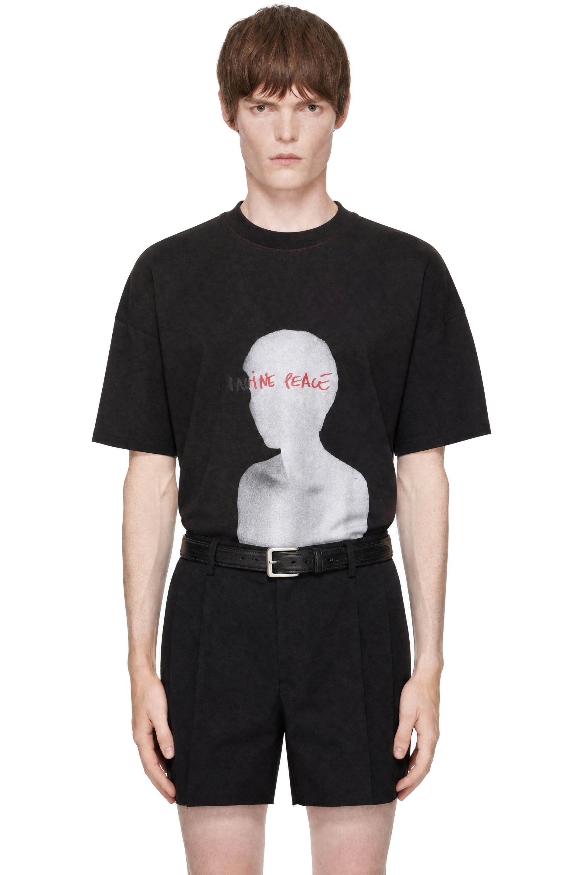 EGONlab - Black Egonic 'Imagine Peace' T-shirt