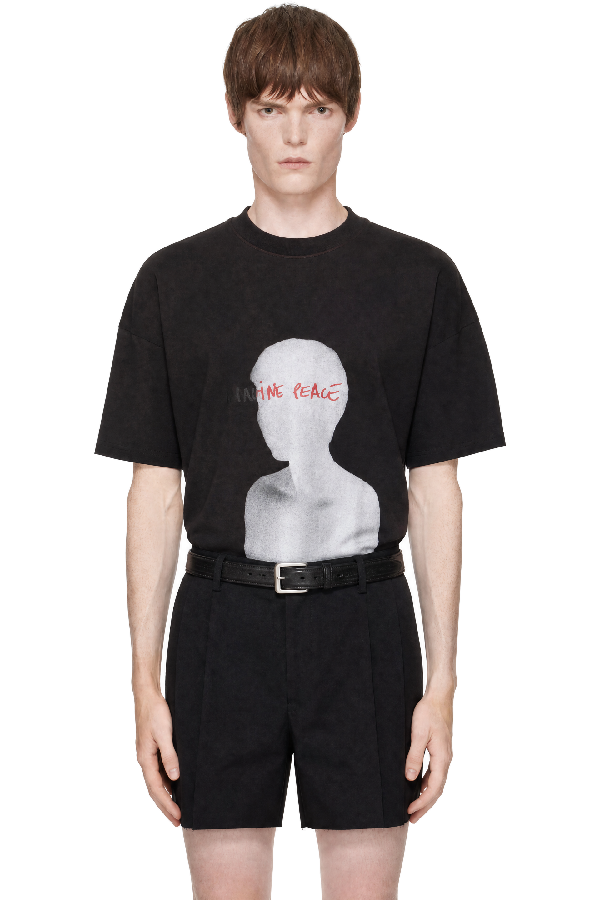 EGONlab - Black Egonic 'Imagine Peace' T-shirt