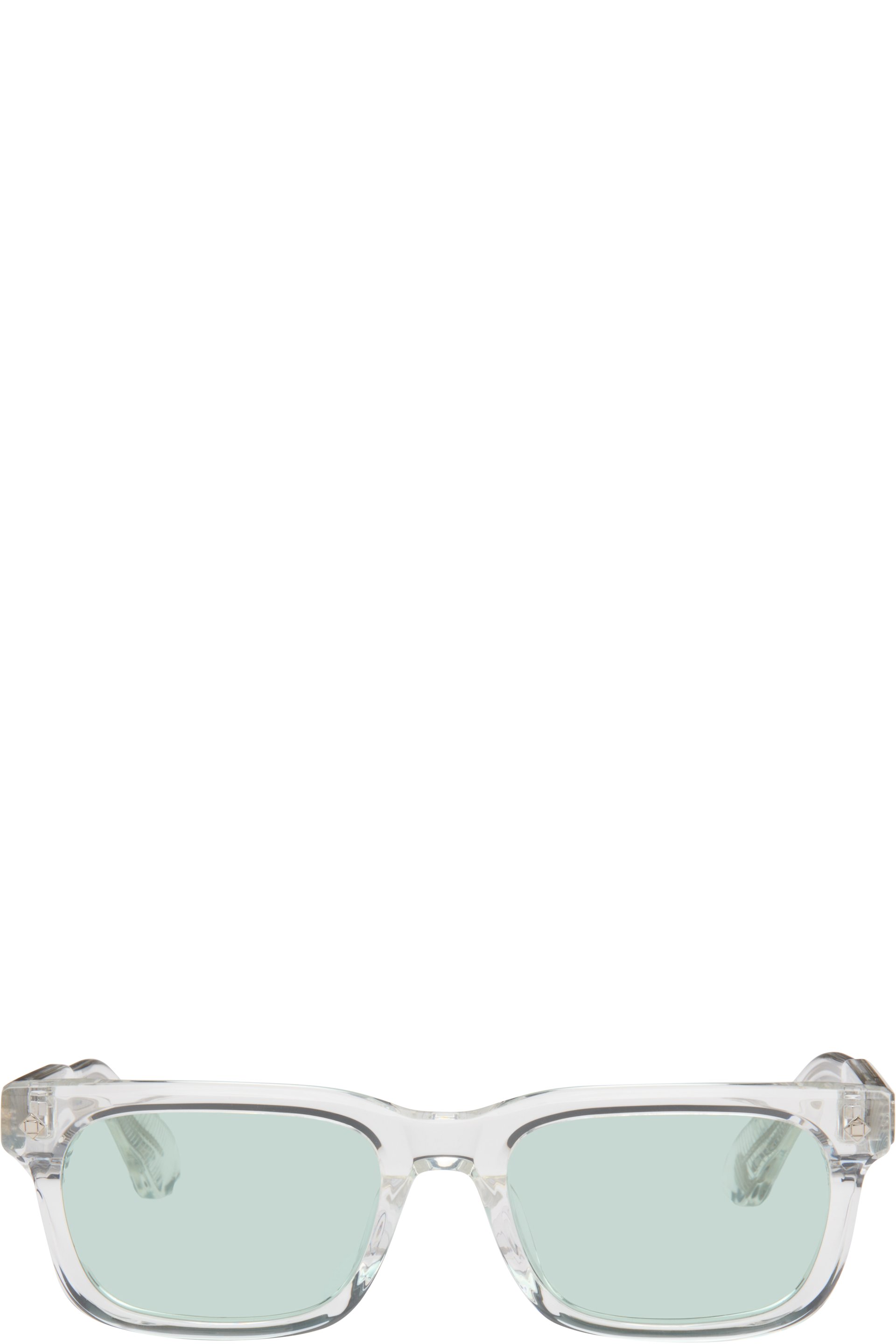 Lunetterie Générale - Transparent 'Mastroianni' Sunglasses