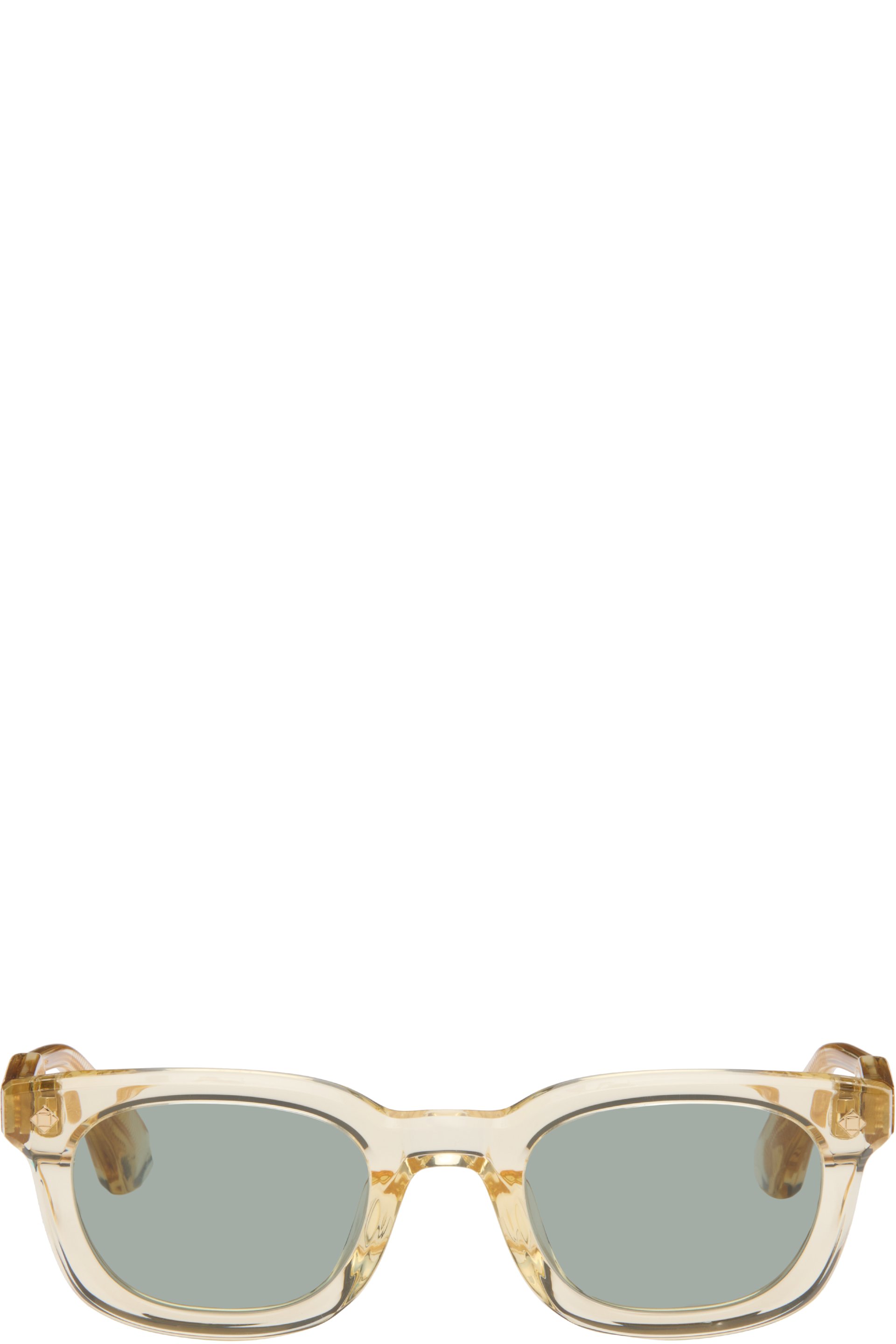 Lunetterie Générale - Beige 'One More Night' Sunglasses