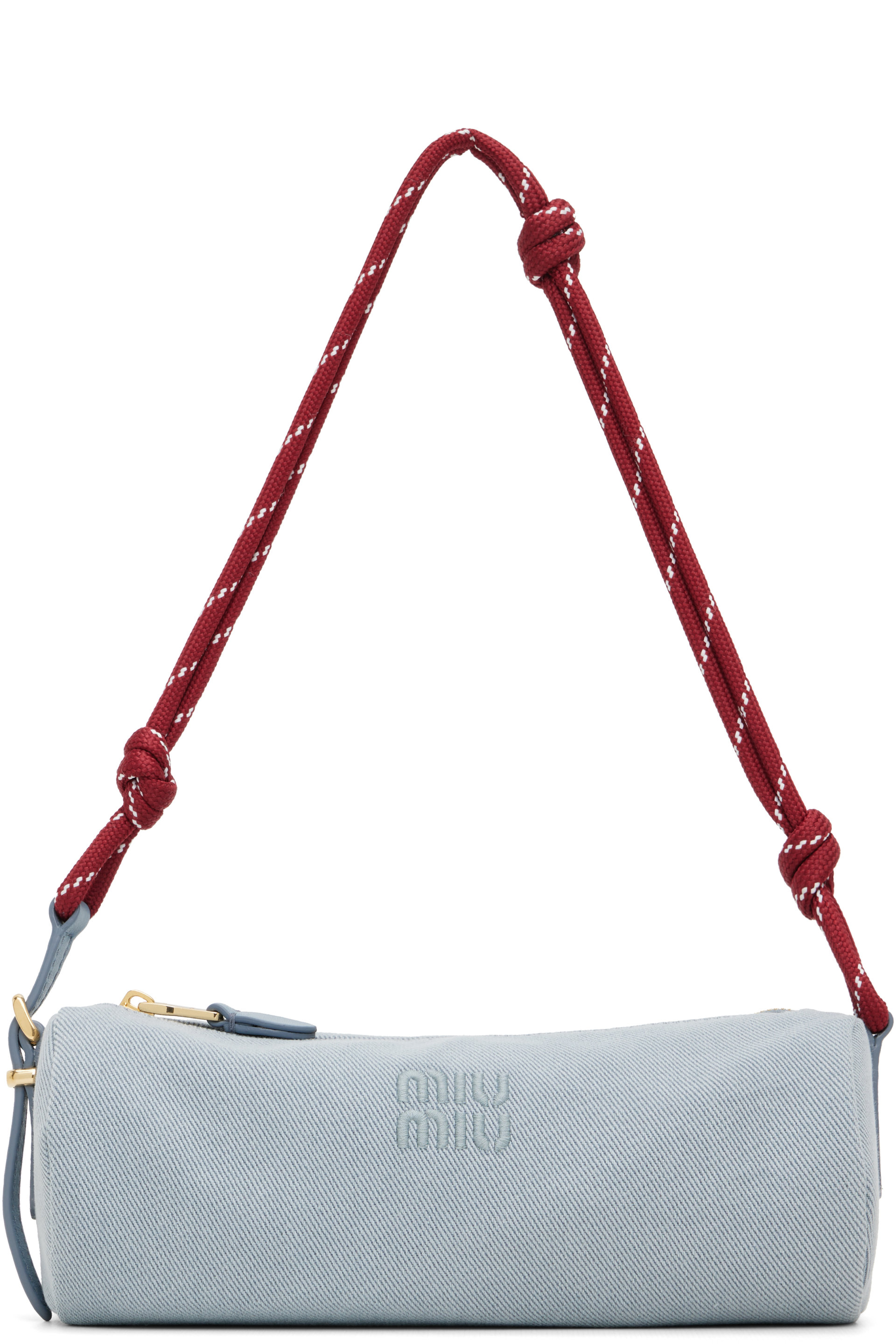 Miu Miu - Blue Gabardine Pouch