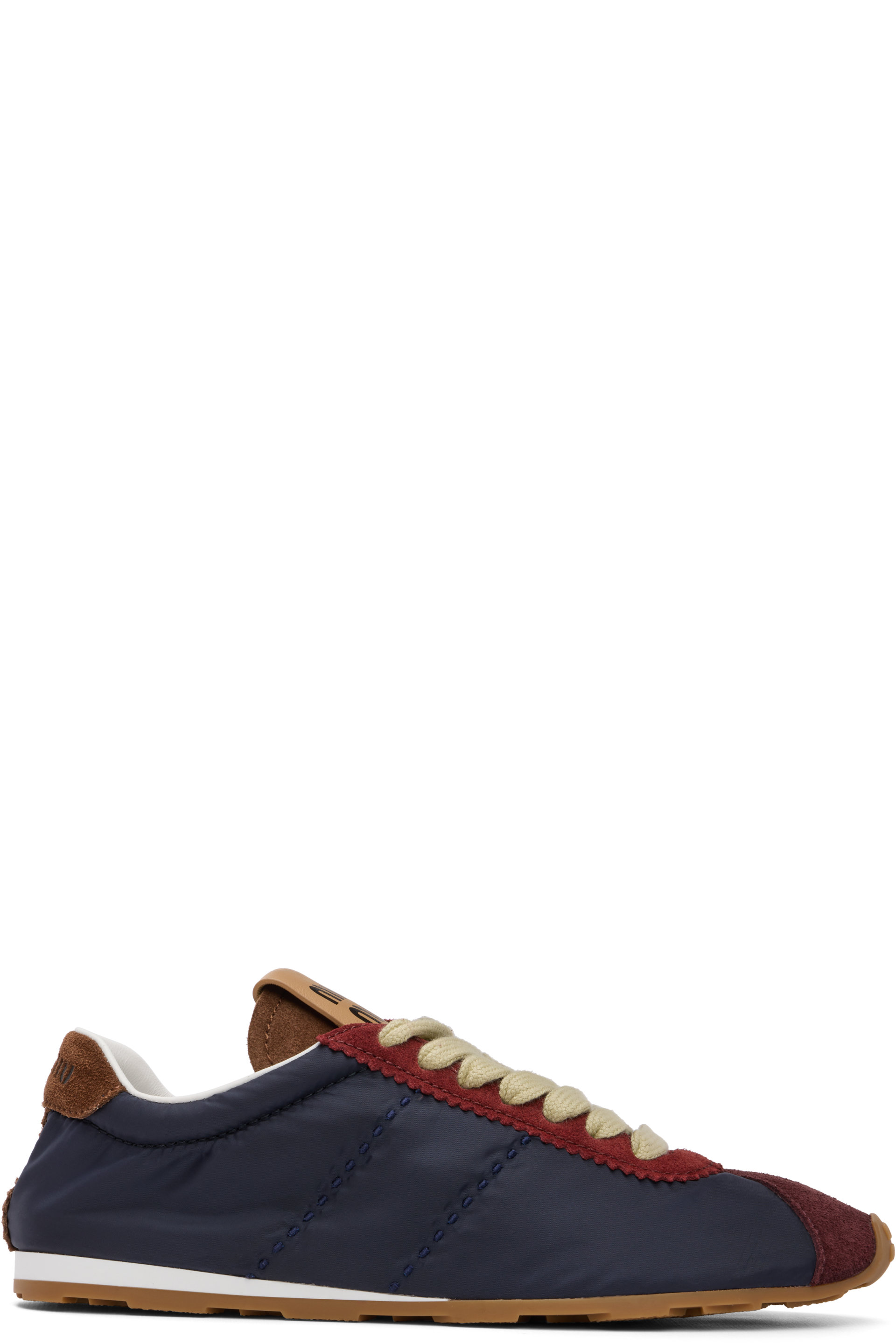 Miu Miu - Navy Plume Sneakers