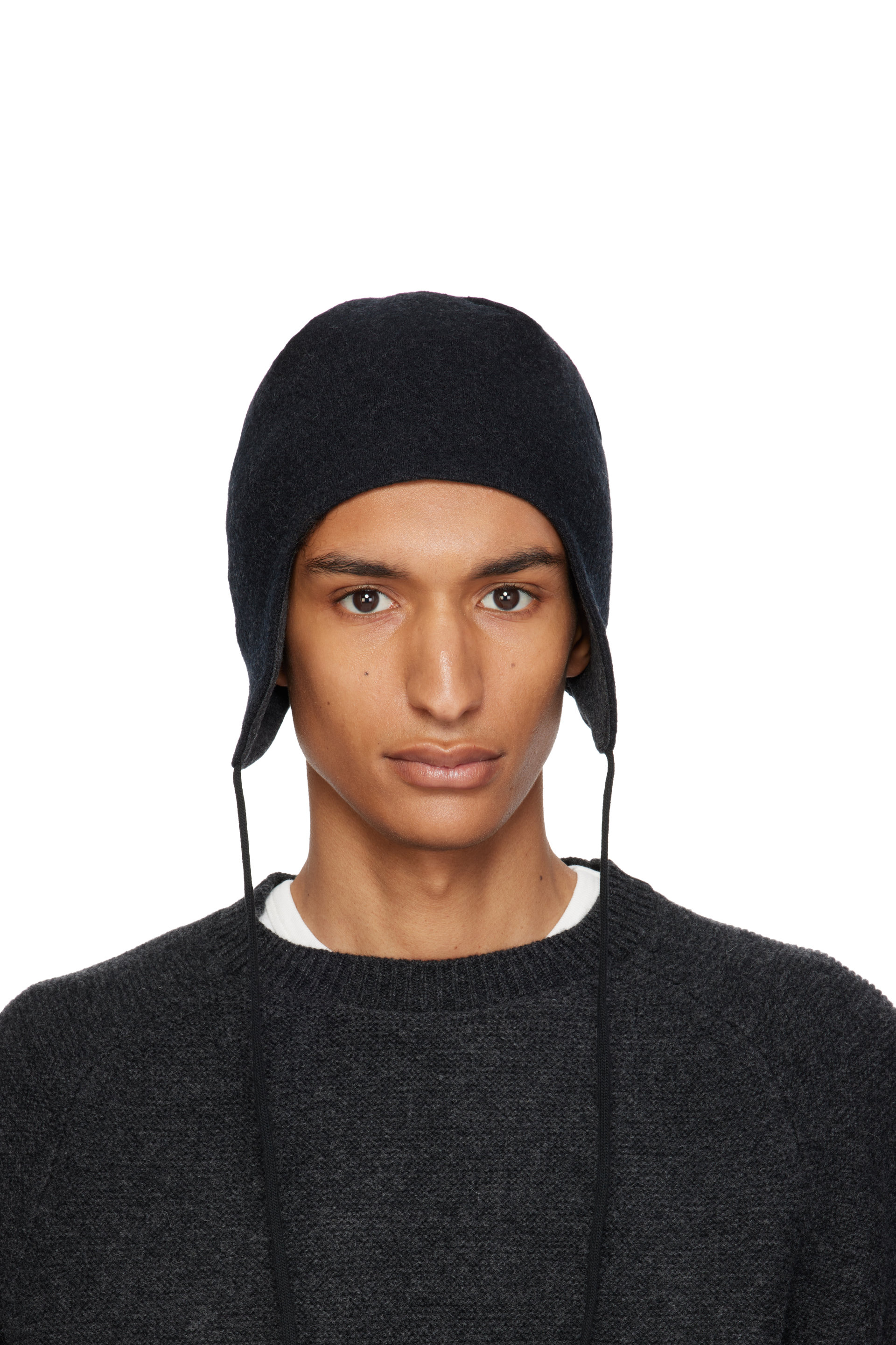 Lady White Co. - Gray Ear Flap Cap
