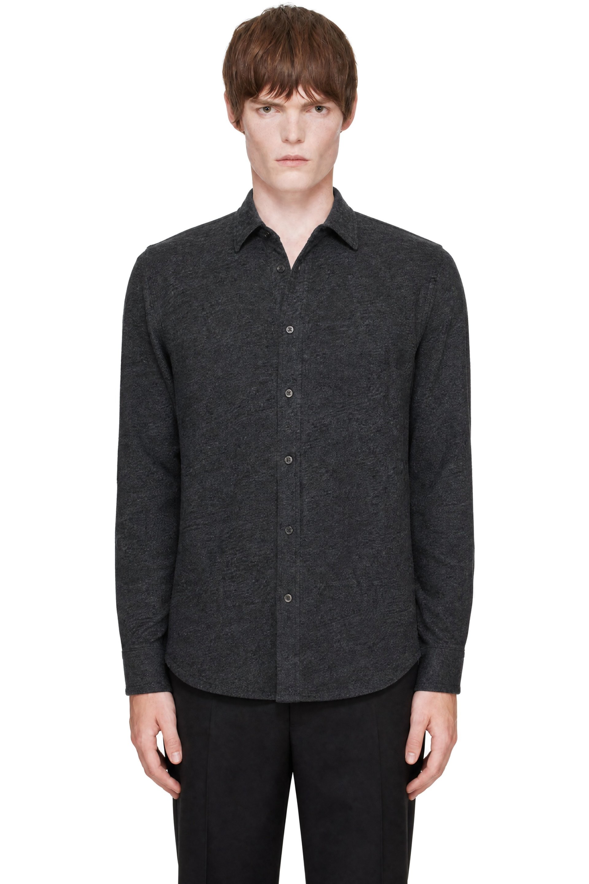 Lady White Co. - Gray Crater Wool Shirt