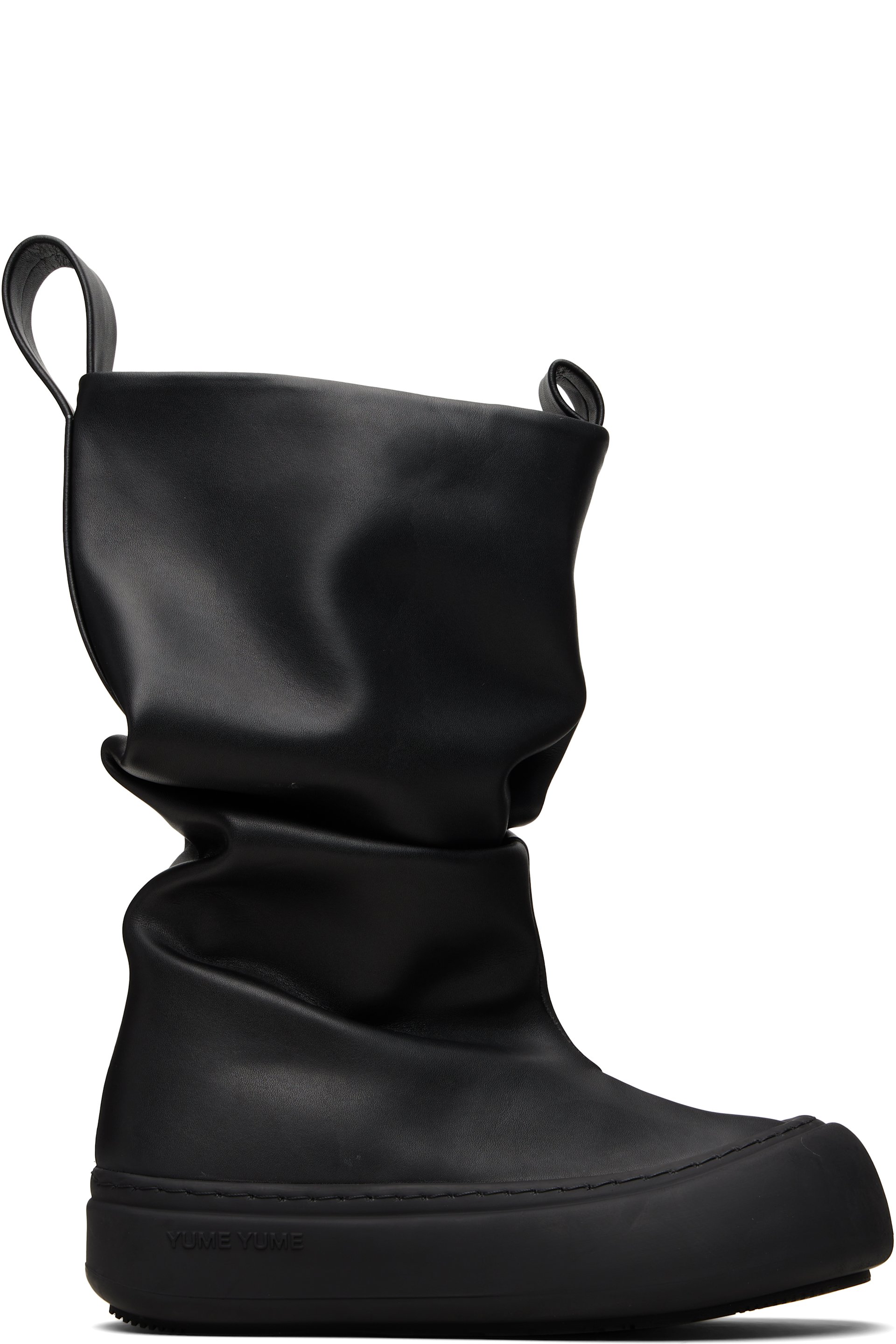 YUME YUME - Black Low Fisherman Chelsea Boots