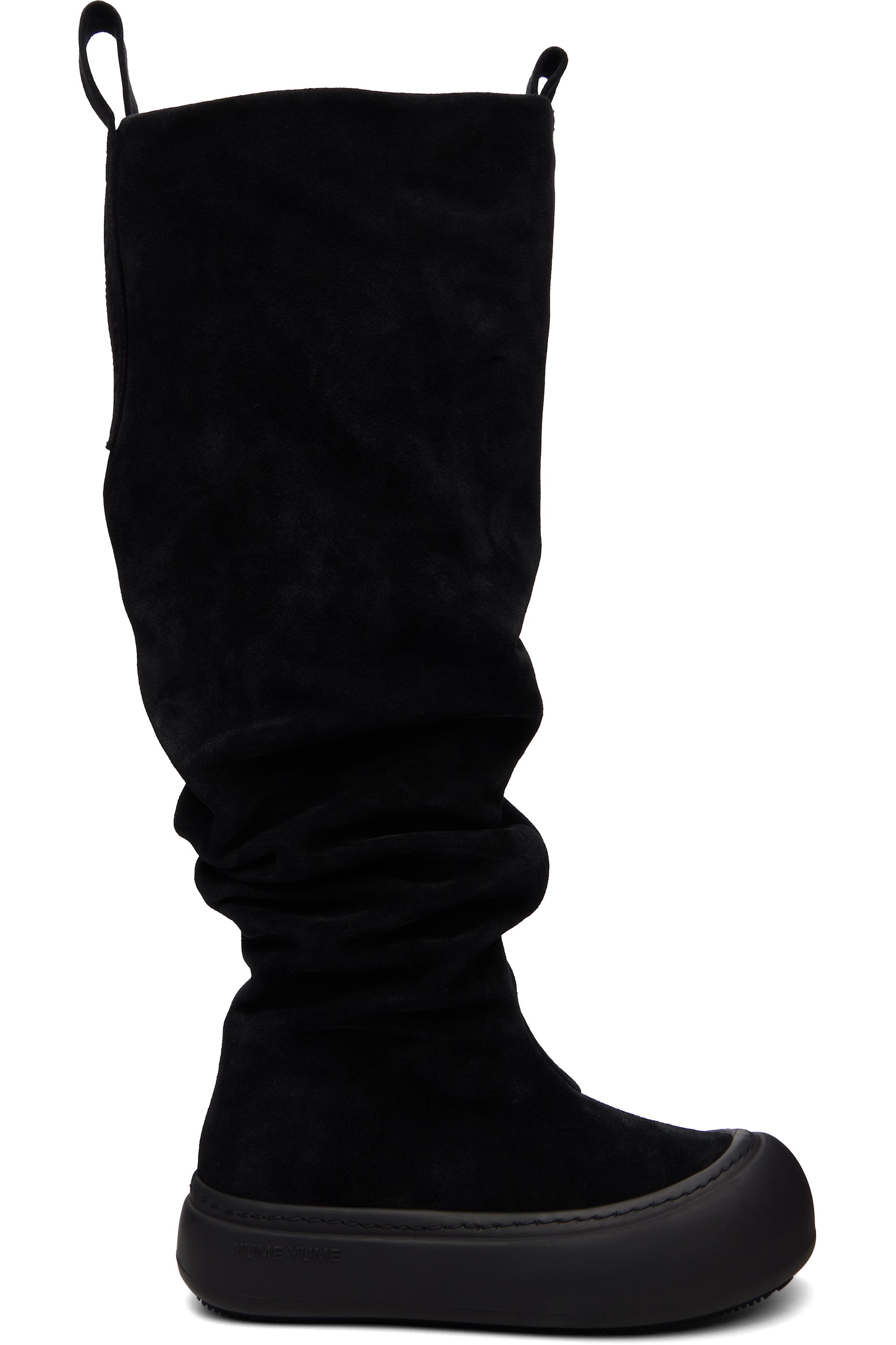 YUME YUME - SSENSE Exclusive Black Fisherman Chelsea Boots