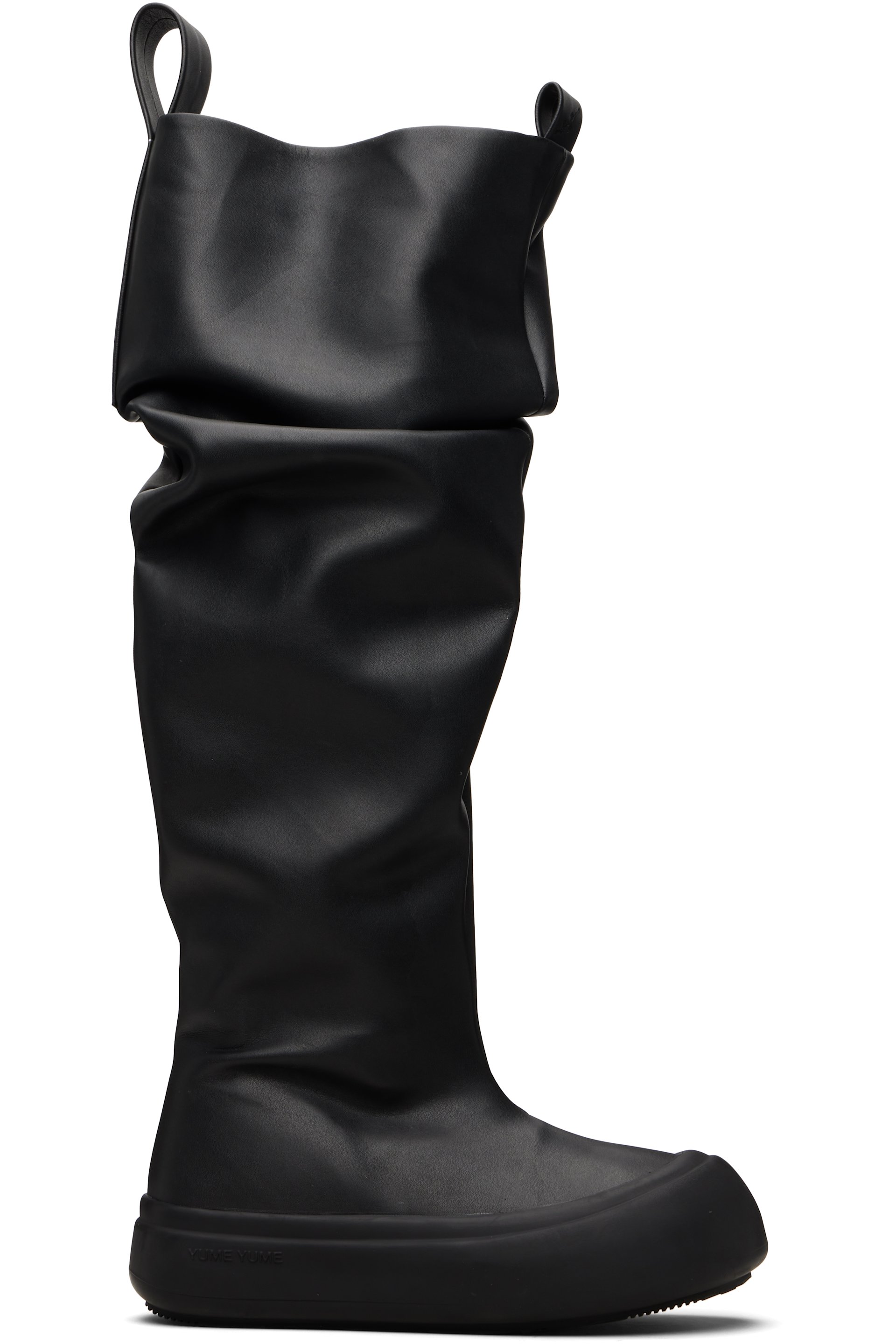 YUME YUME - Black Fisherman Chelsea Boots