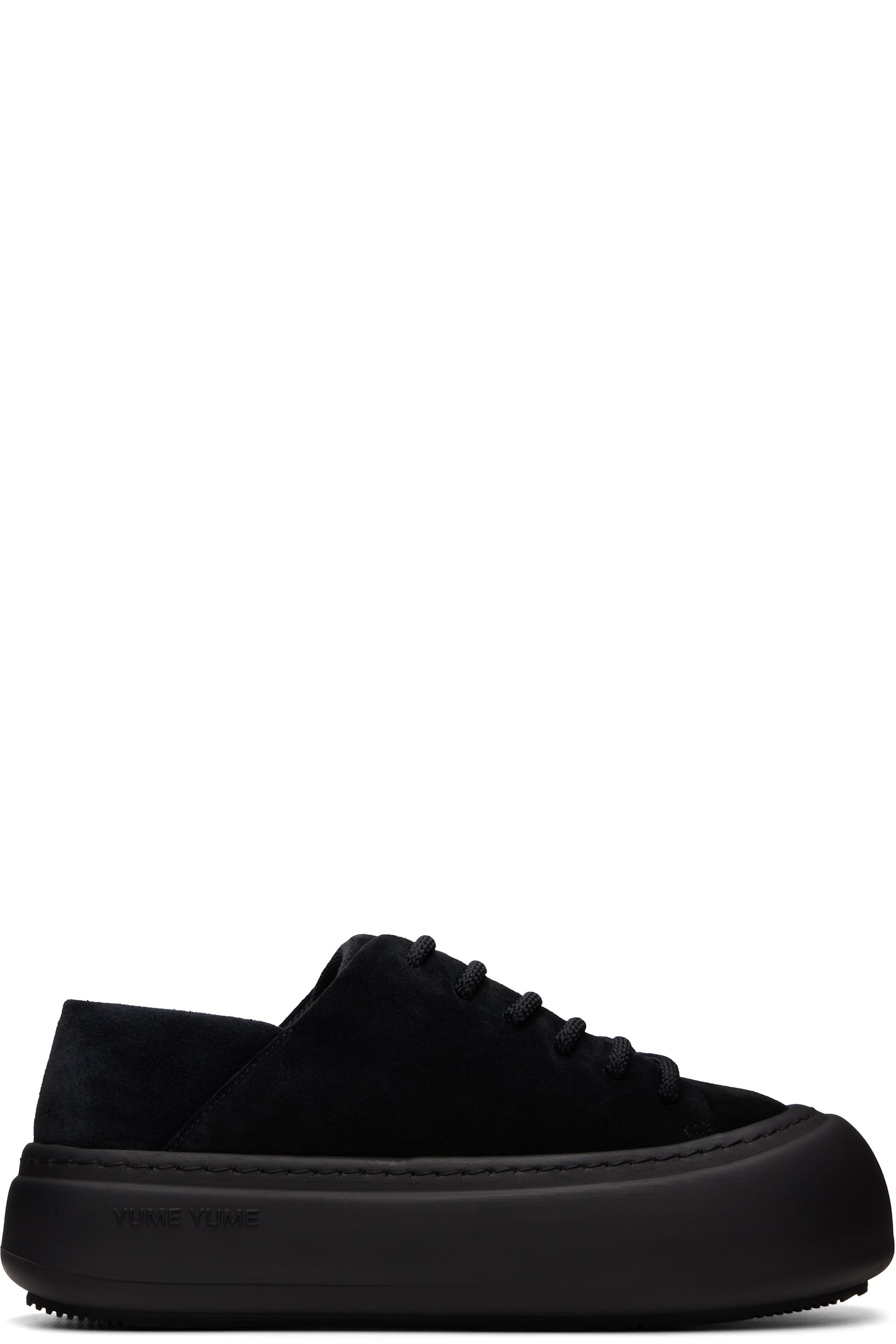YUME YUME - SSENSE Exclusive Black Goofy Sneakers