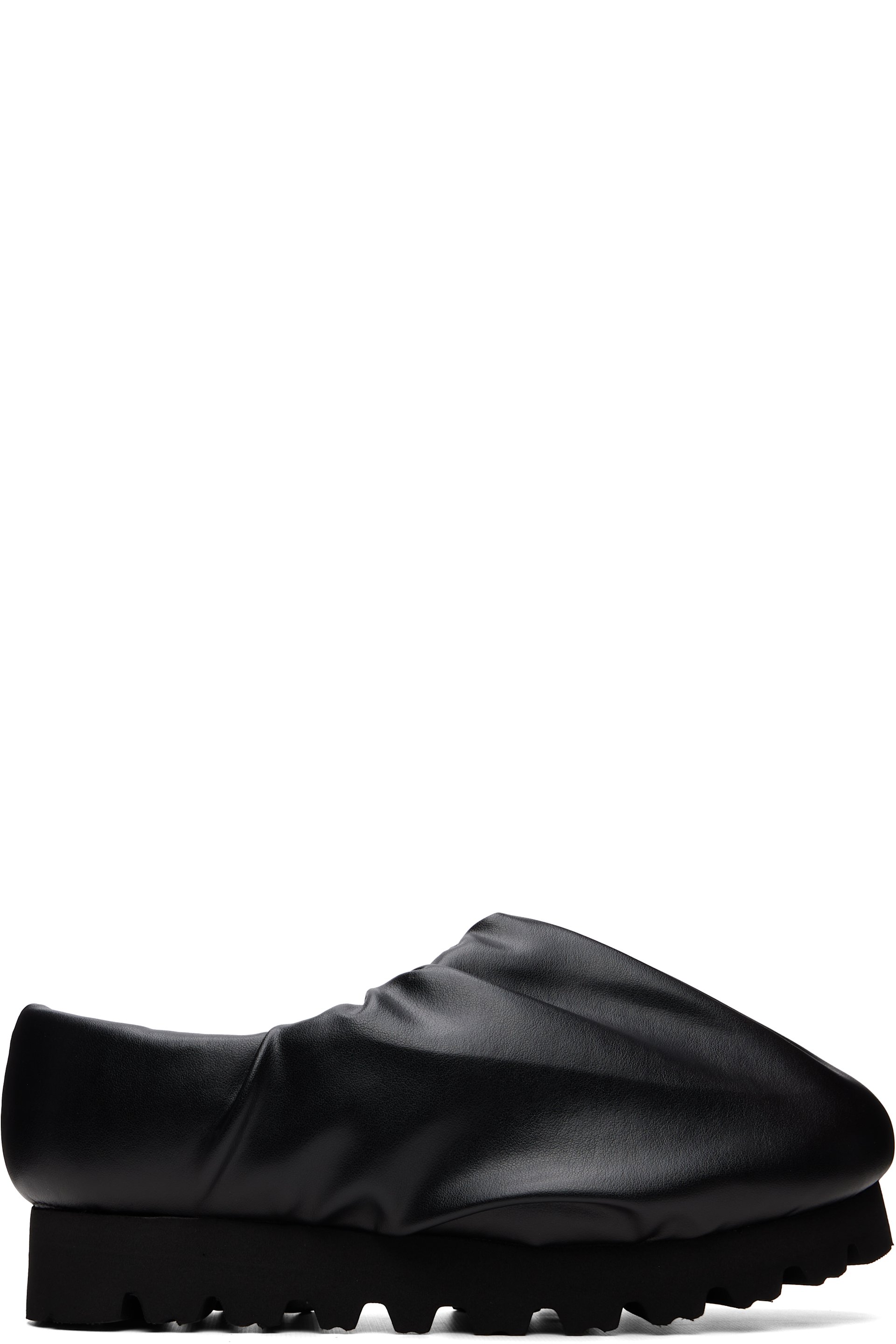 YUME YUME - Black Camp Low Mule Loafers