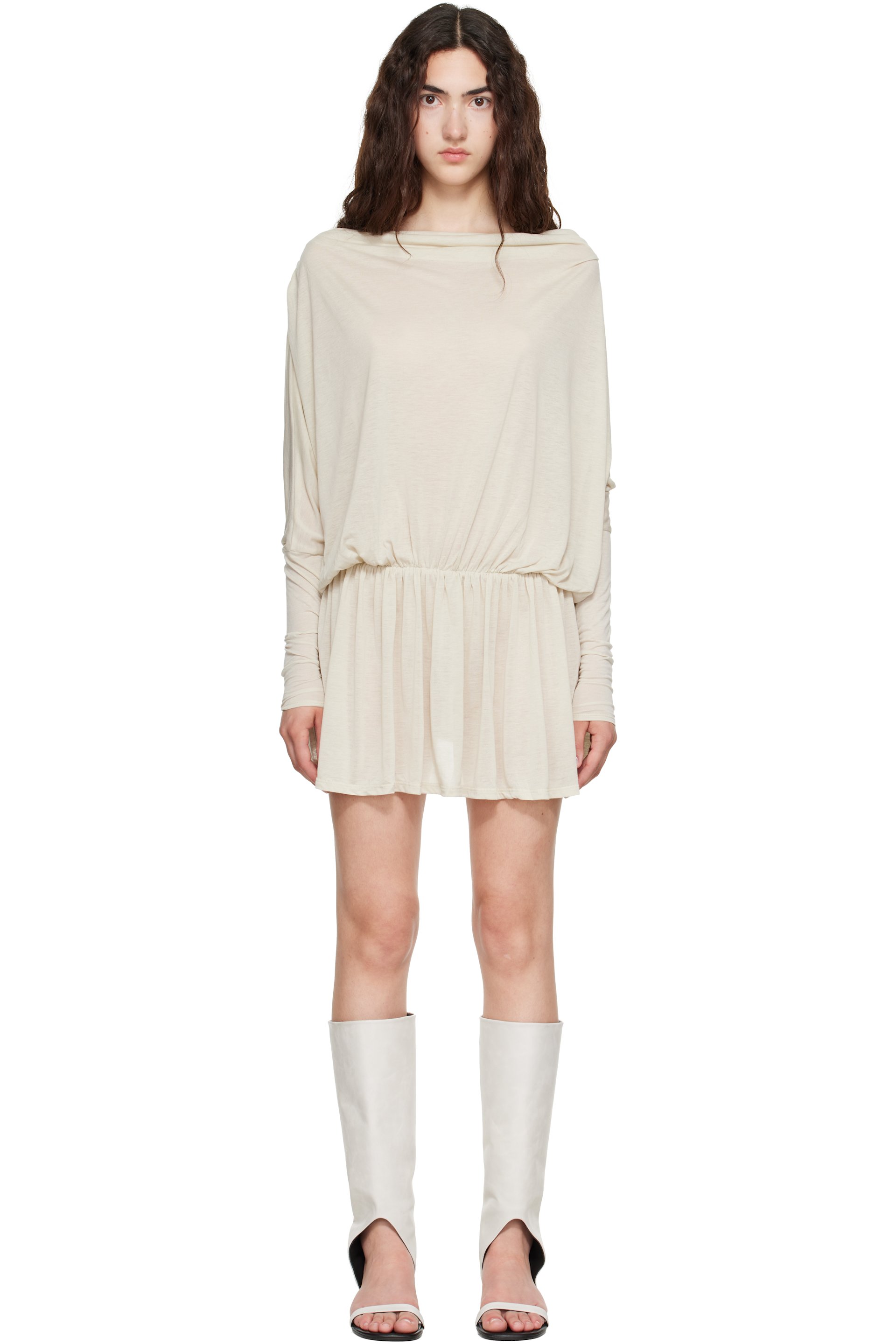 Belle Anna - Gray Alder Minidress