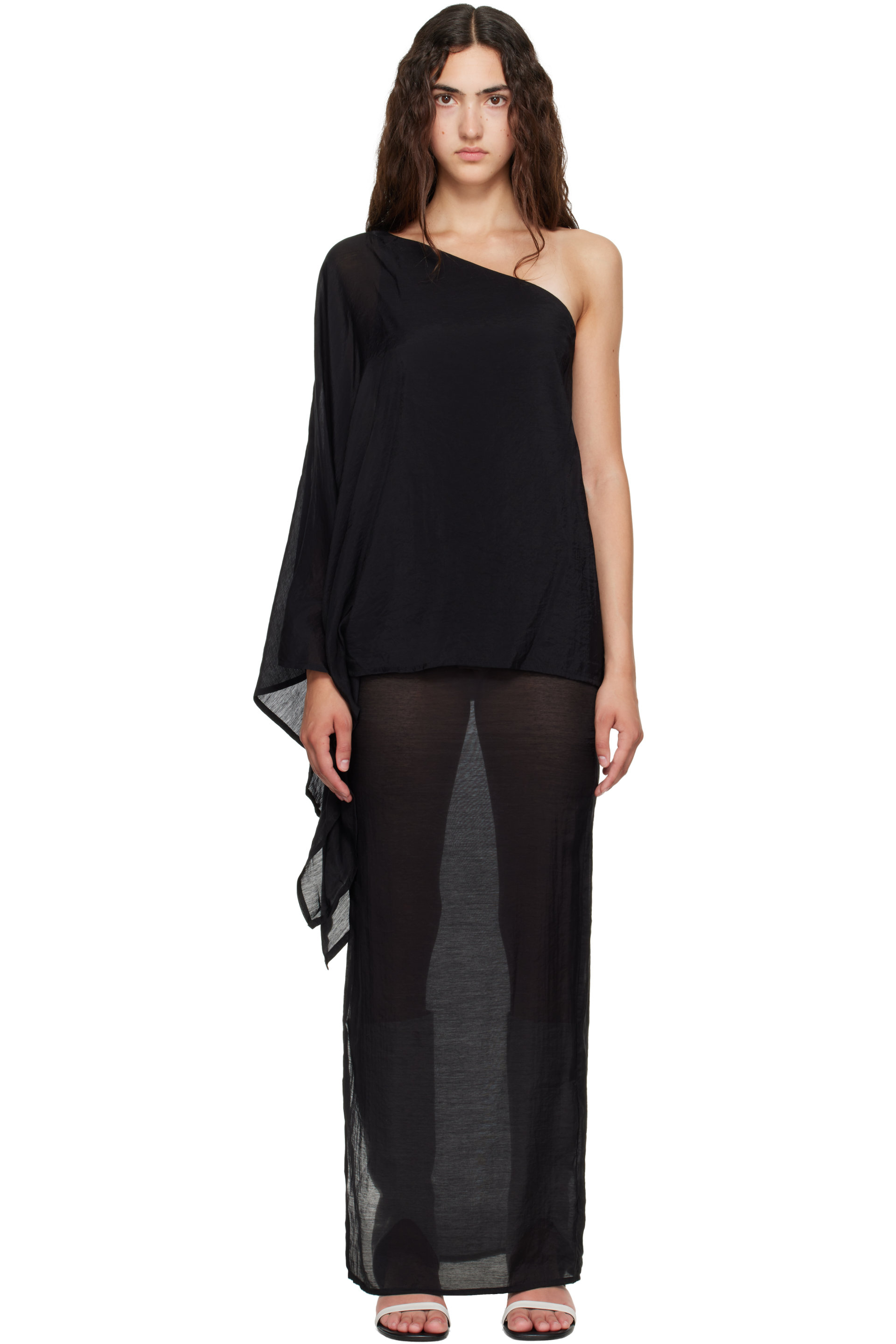 Belle Anna - Black Fontana Maxi Dress
