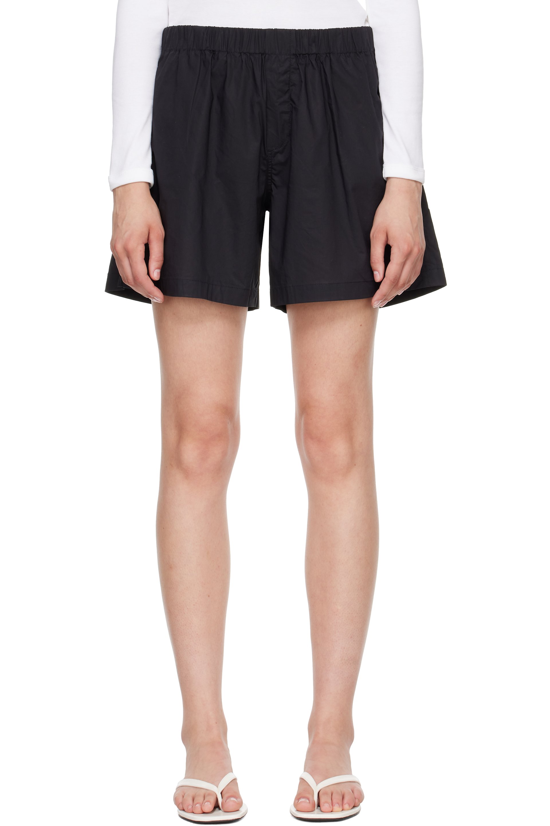 Belle Anna - Black Boxer Shorts