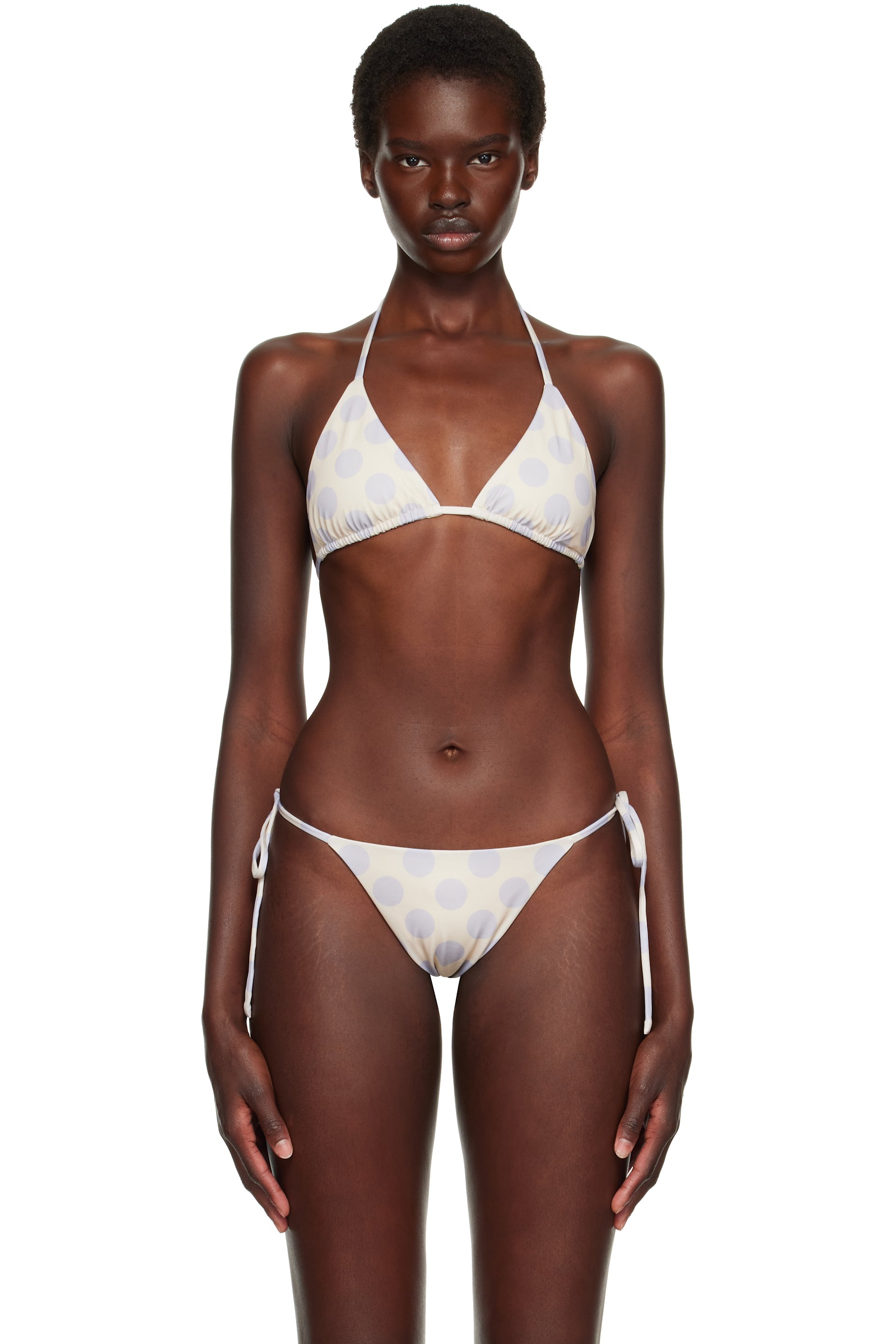 Belle Anna - Yellow Estelle Bikini Top
