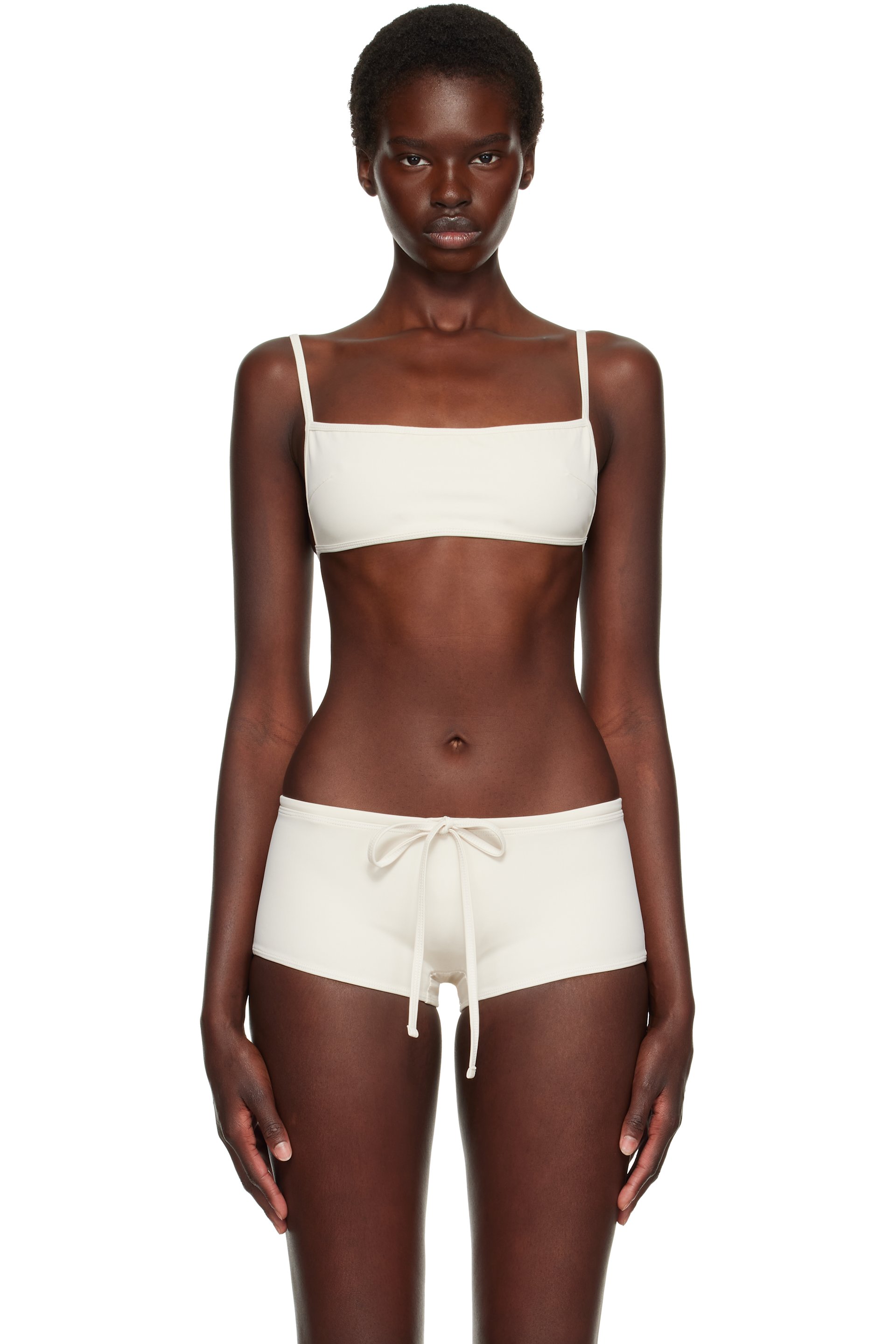 Belle Anna - Off-White Reve Bikini Top