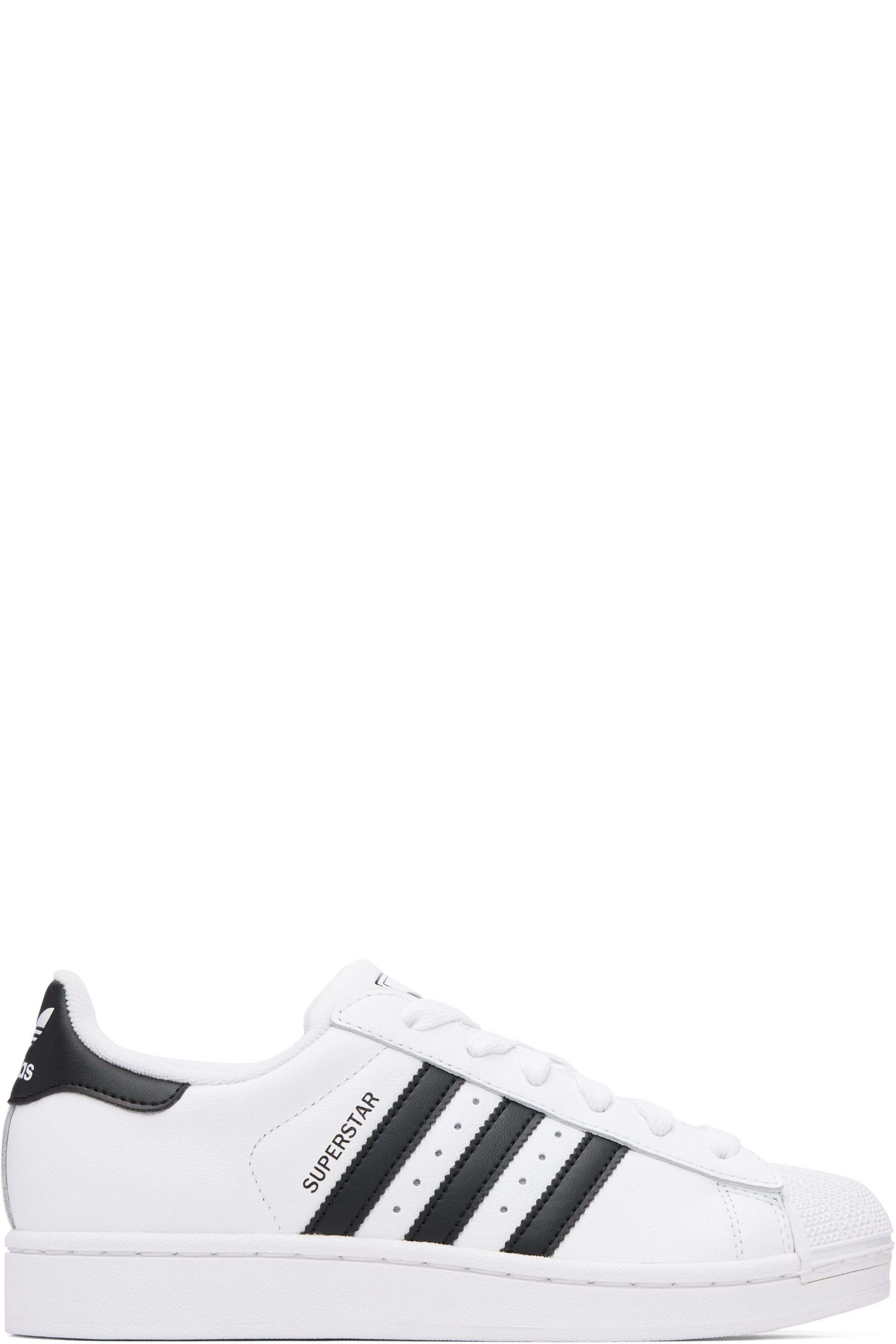 adidas Kids - Big Kids White Leather Superstar II Sneakers