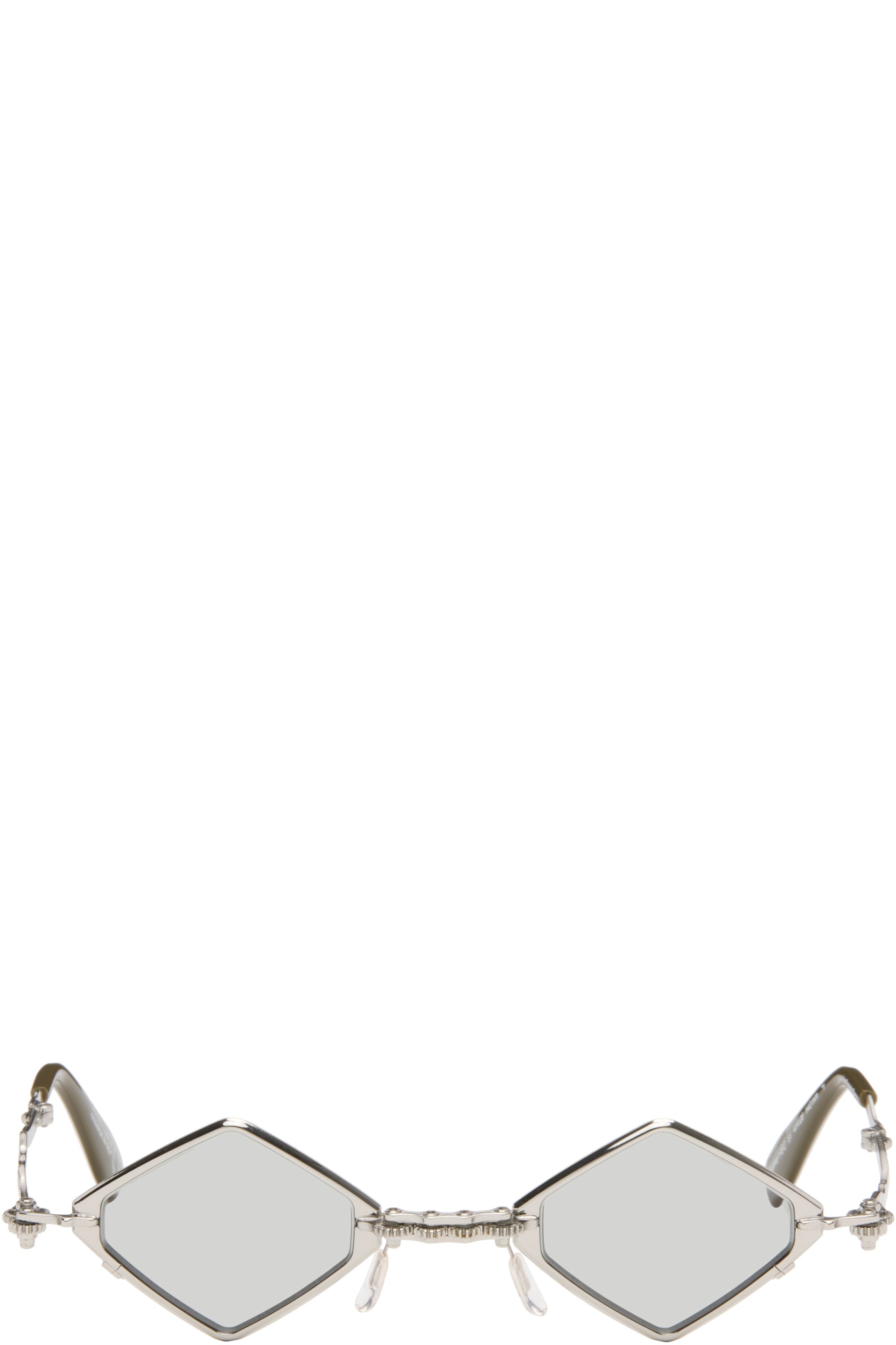 Kuboraum - Silver H80 Sunglasses