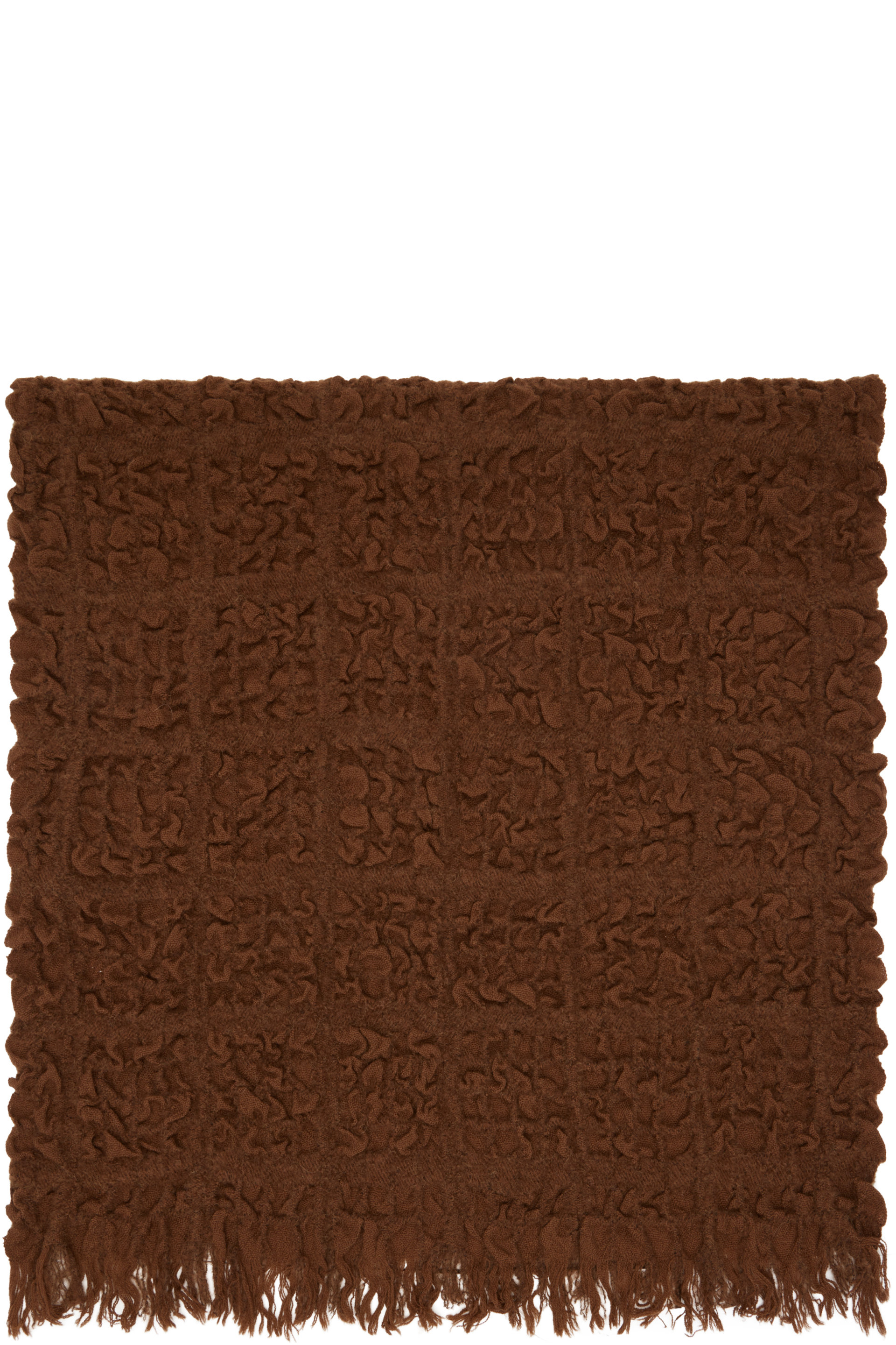 Lauren Manoogian - Brown Handwoven Crepe Wrap