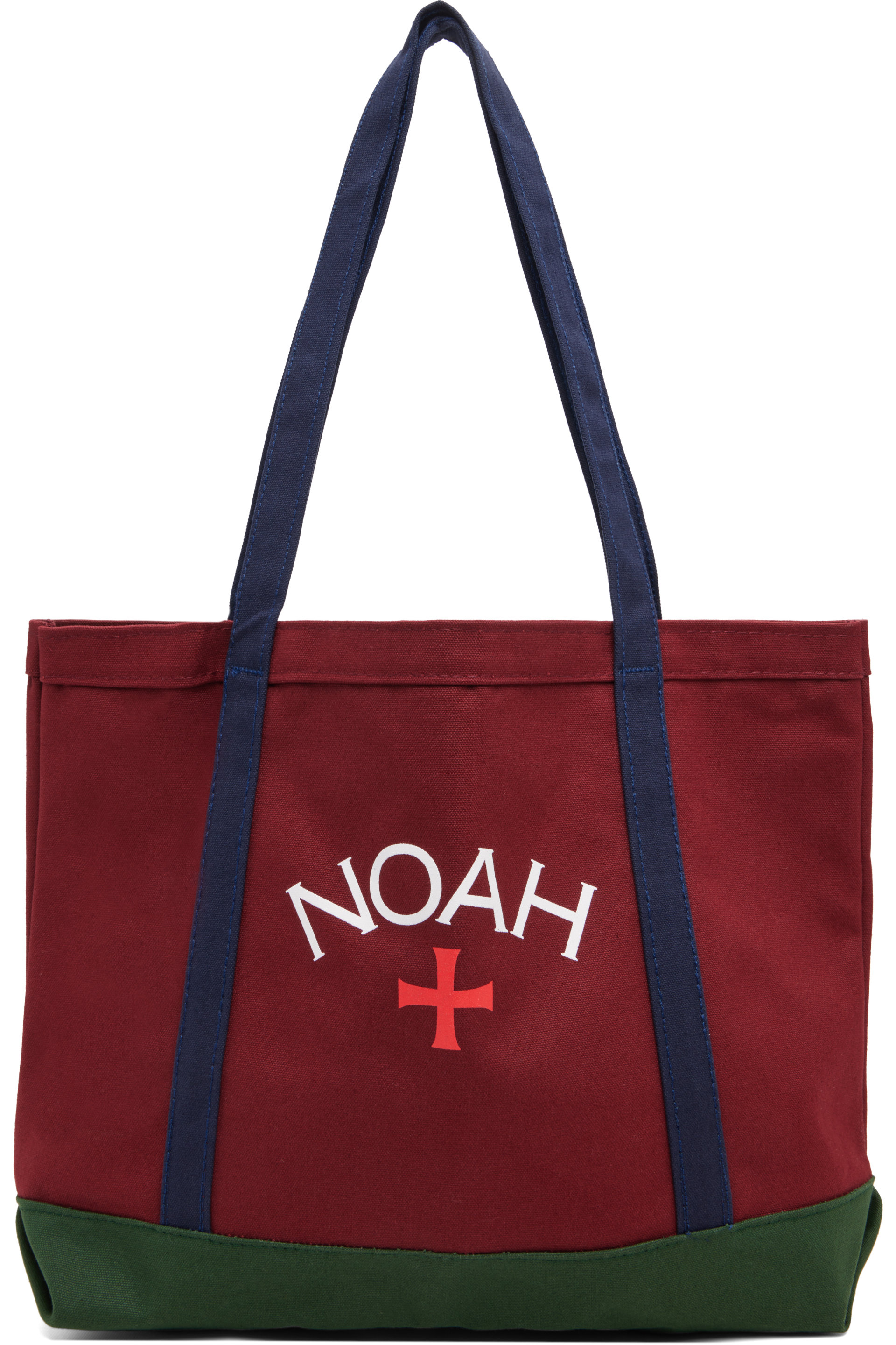 Noah - Red Tri-Color Logo Tote