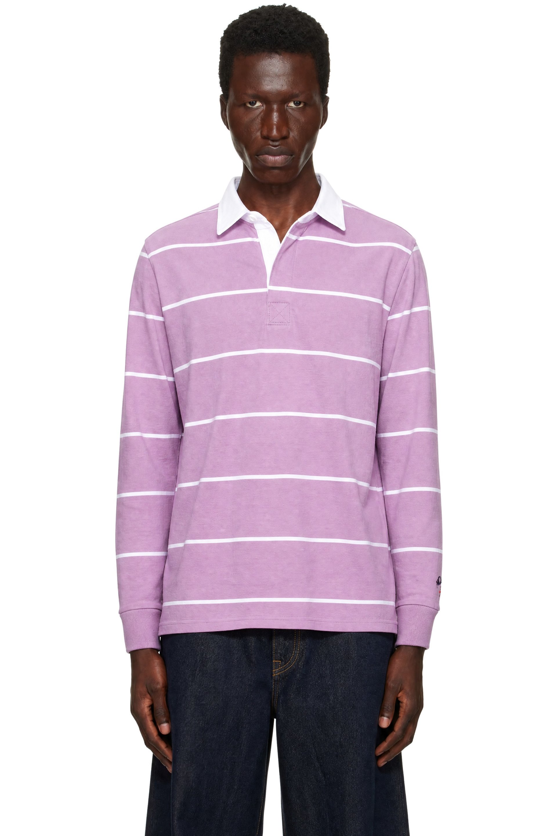 Noah - Purple Classic Rugby Polo