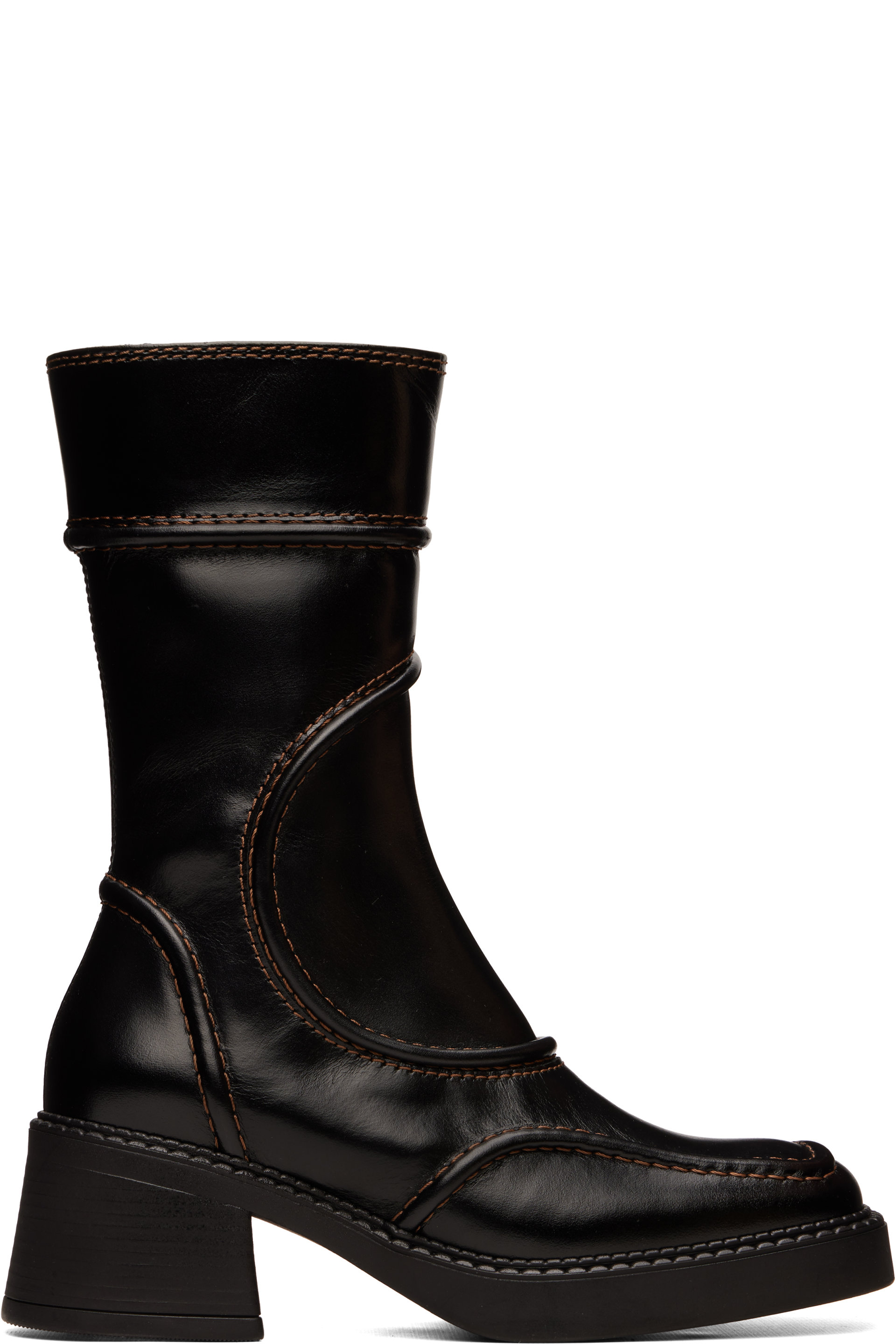 Miista - Bottes Malene brunes