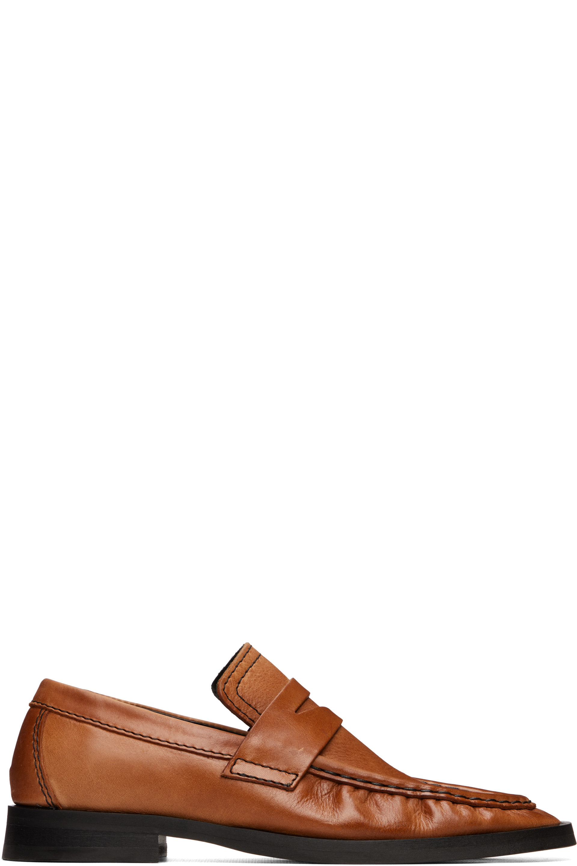 Miista - Tan Zita Loafers