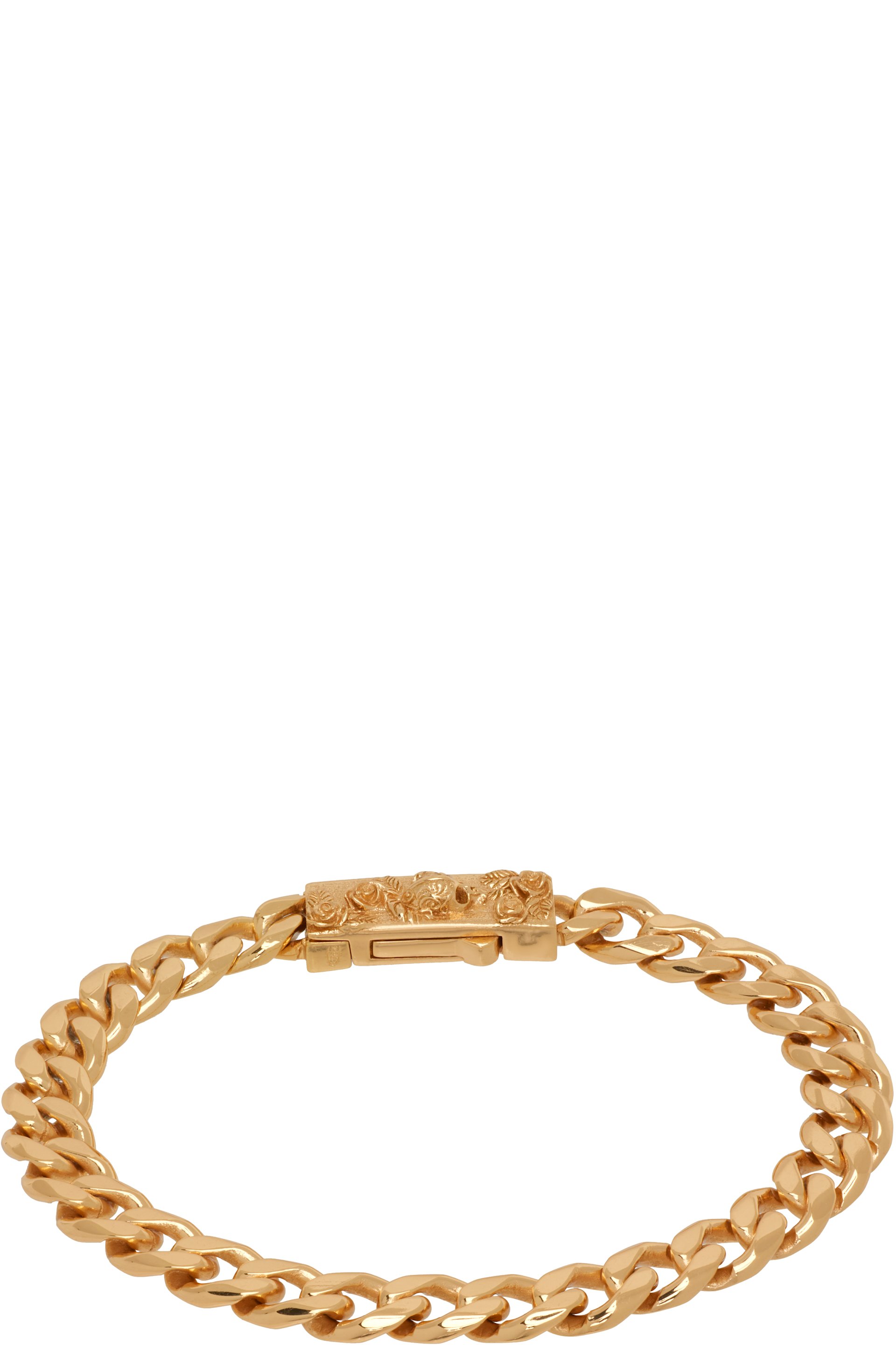 Emanuele Bicocchi - Skull Box Clasp Chain Bracelet