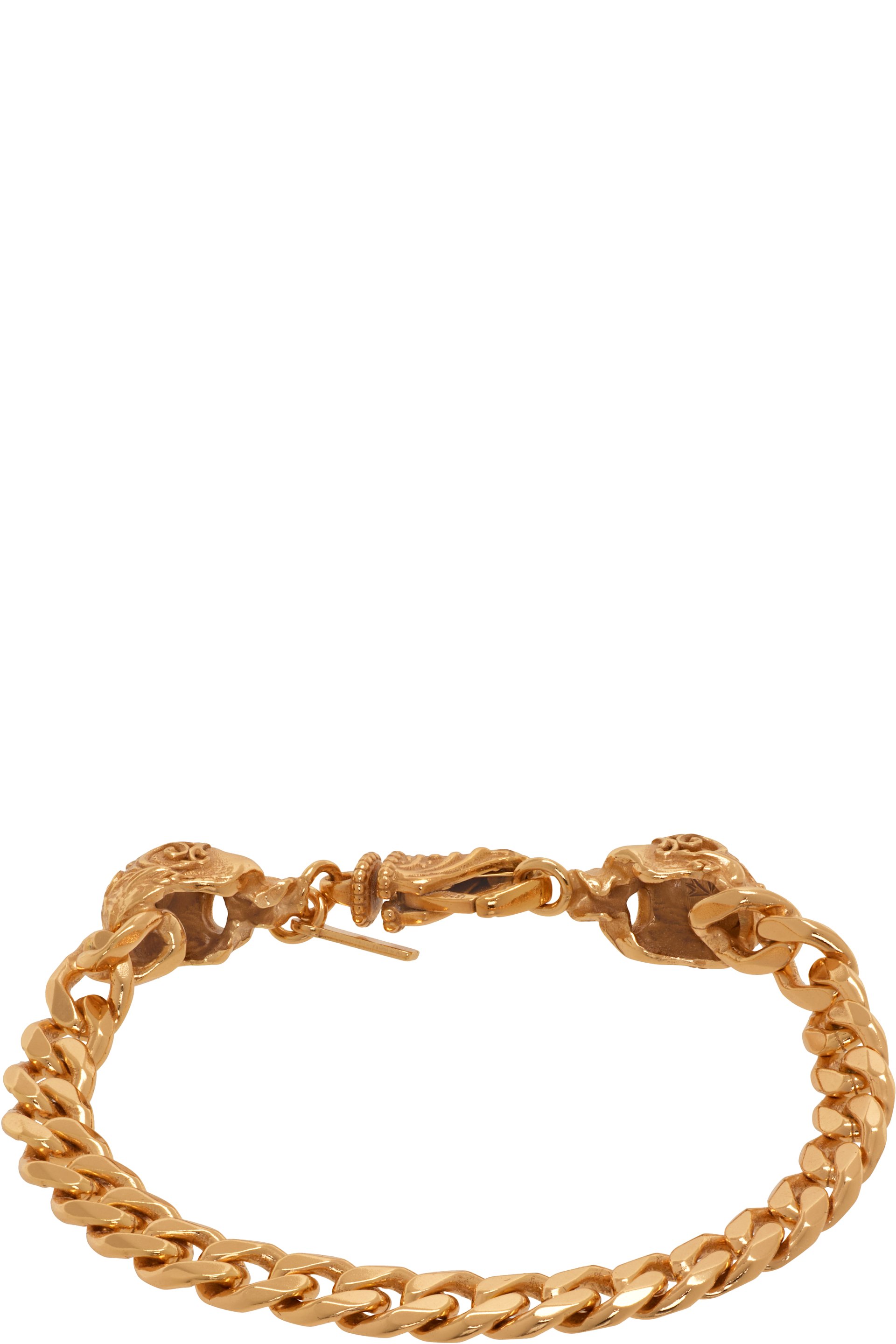 Emanuele Bicocchi - Small Chain Skull Bracelet