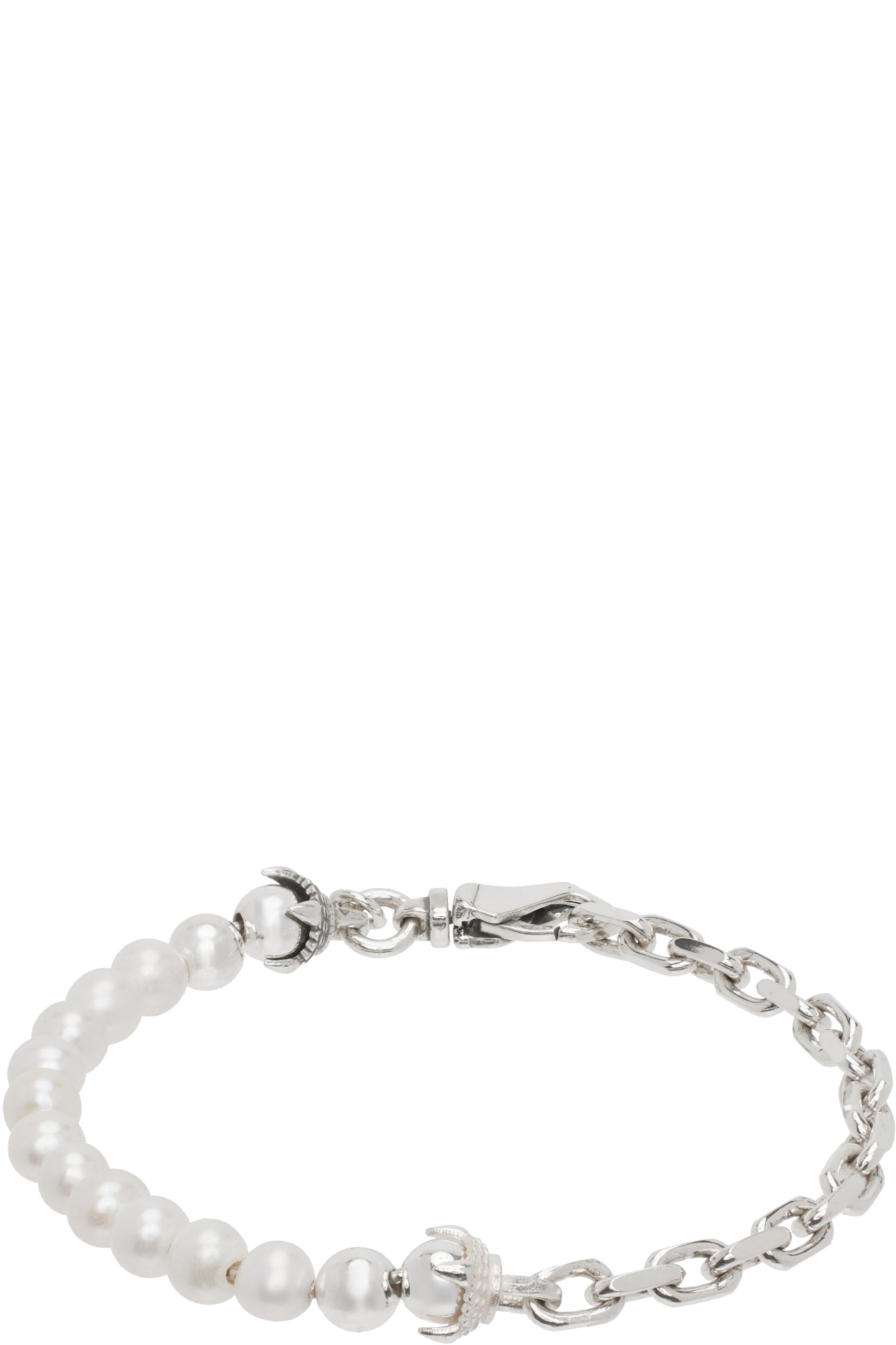 Emanuele Bicocchi - SSENSE Exclusive Pearl Bracelet