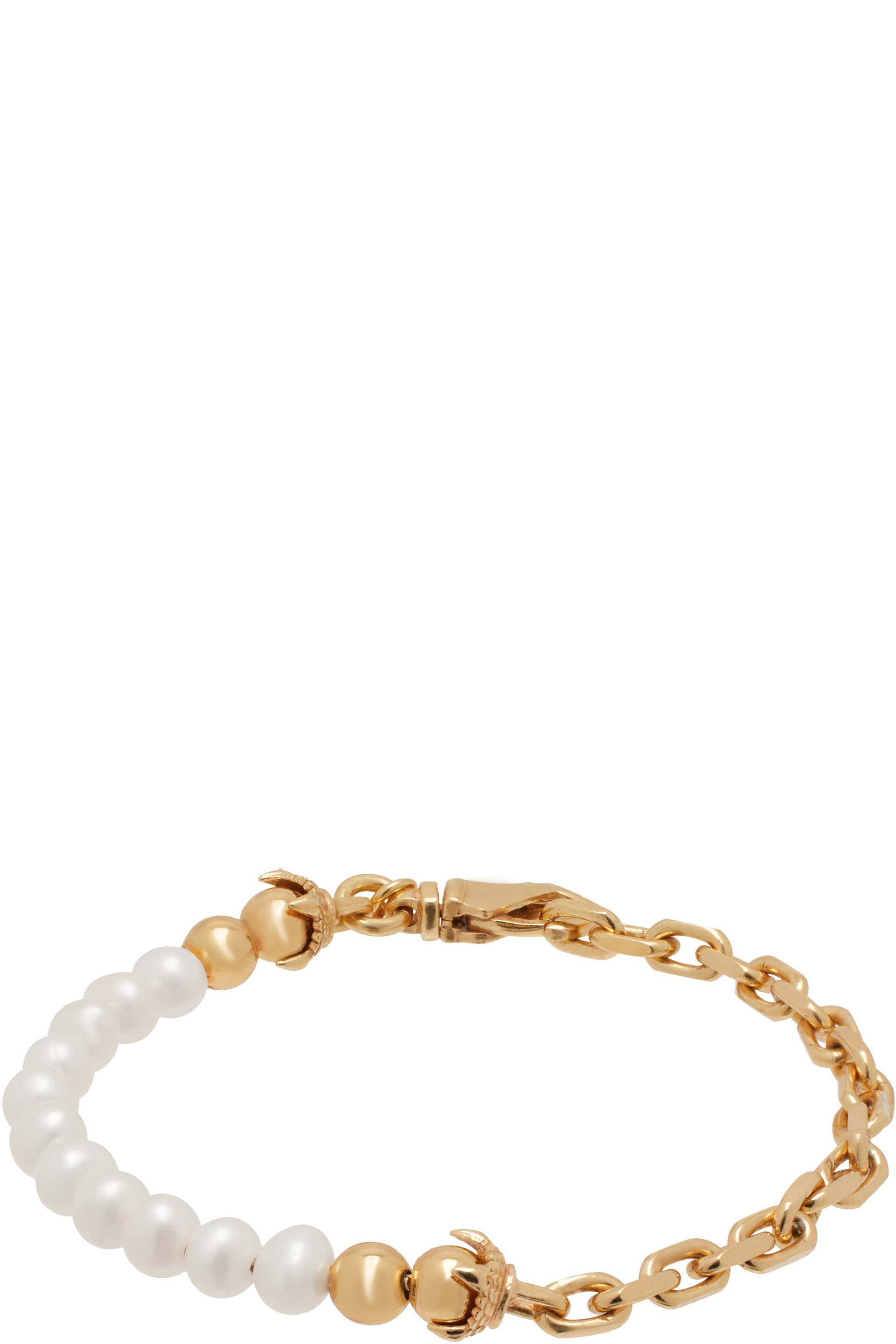 Emanuele Bicocchi - SSENSE Exclusive Pearl Bracelet