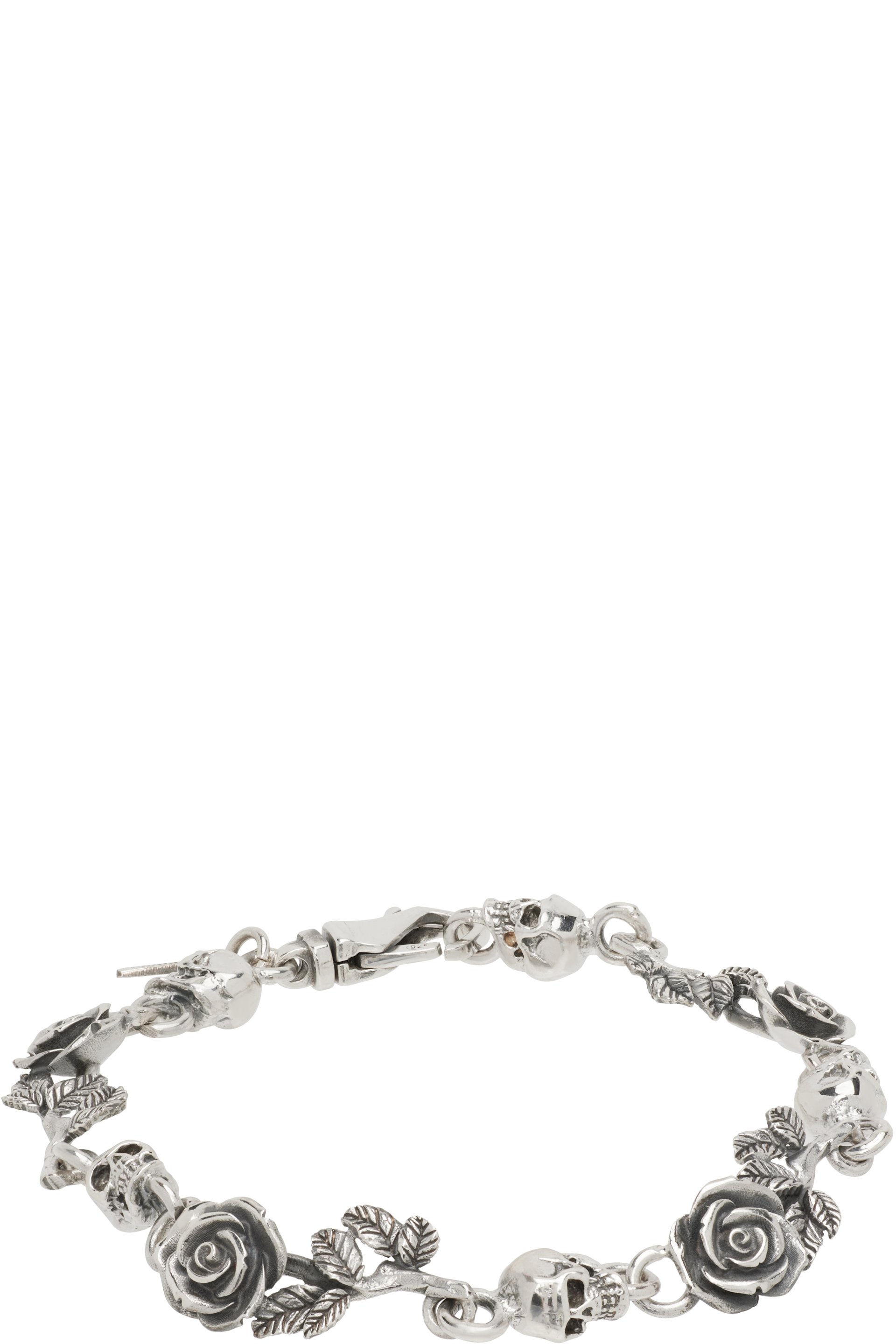 Emanuele Bicocchi - Rose & Skull Bracelet