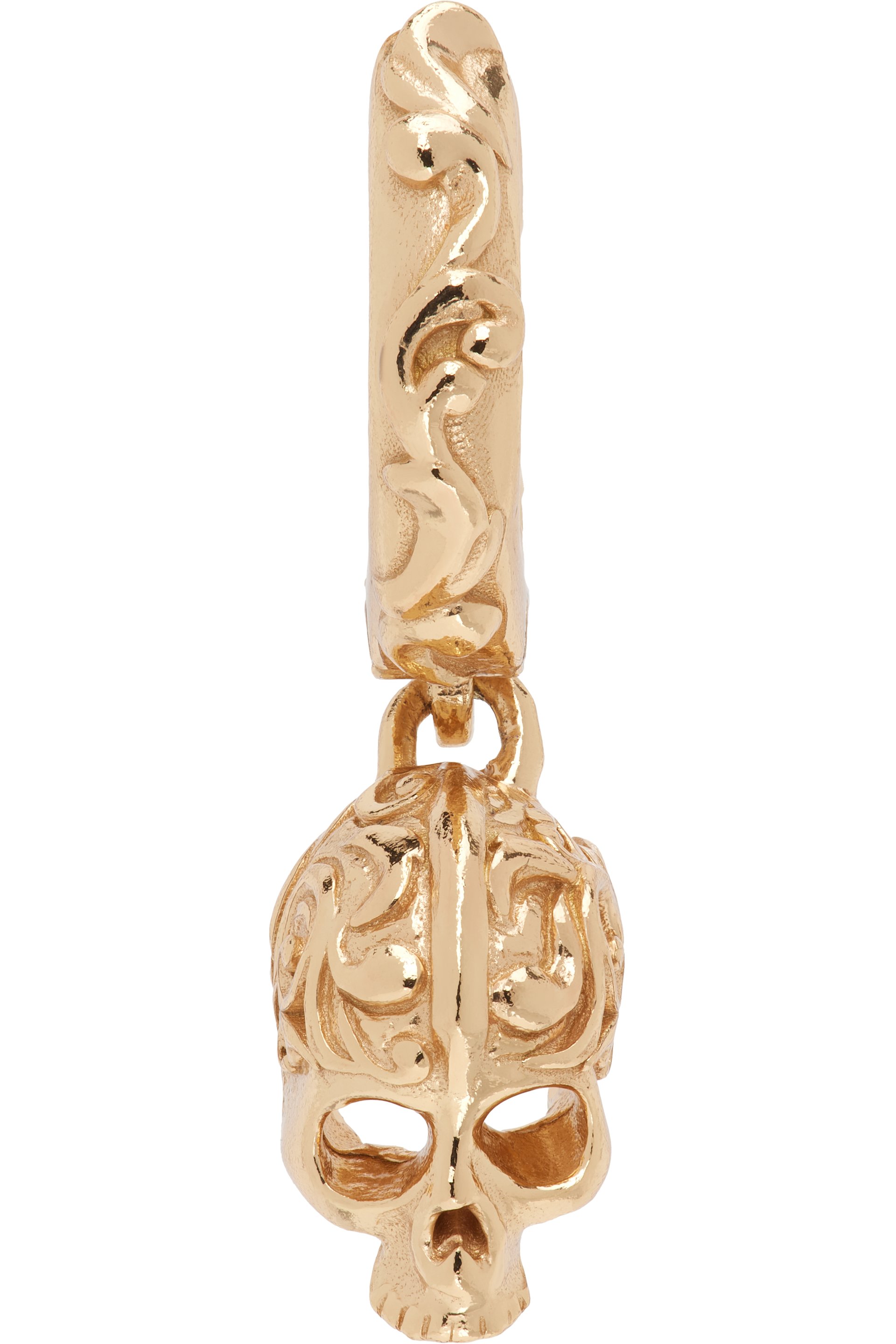 Emanuele Bicocchi - Gold Skull Single Earring