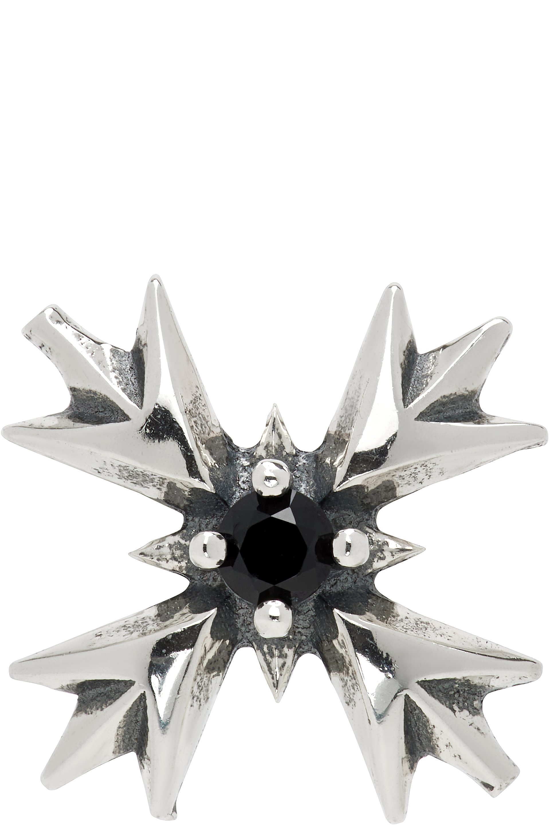 Emanuele Bicocchi - Crystal Crest Single Earring